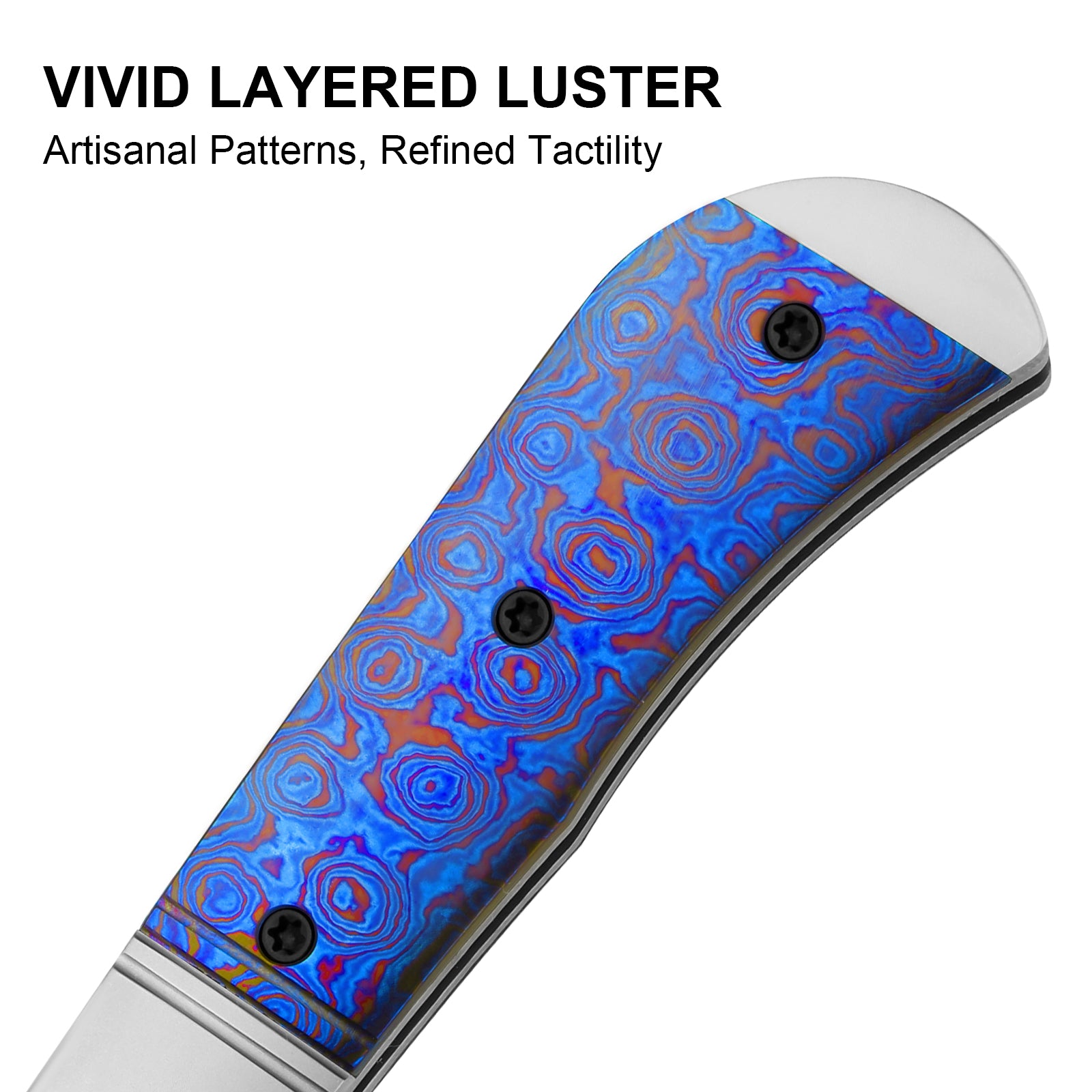 Trestle | S45VN | Titanium & Timascus | Ki3761A5 | Limited