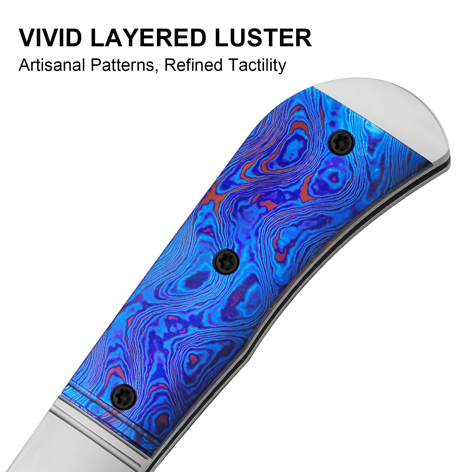 Trestle | M390 | Titanium & Timascus | Ki3761A6 | Limited