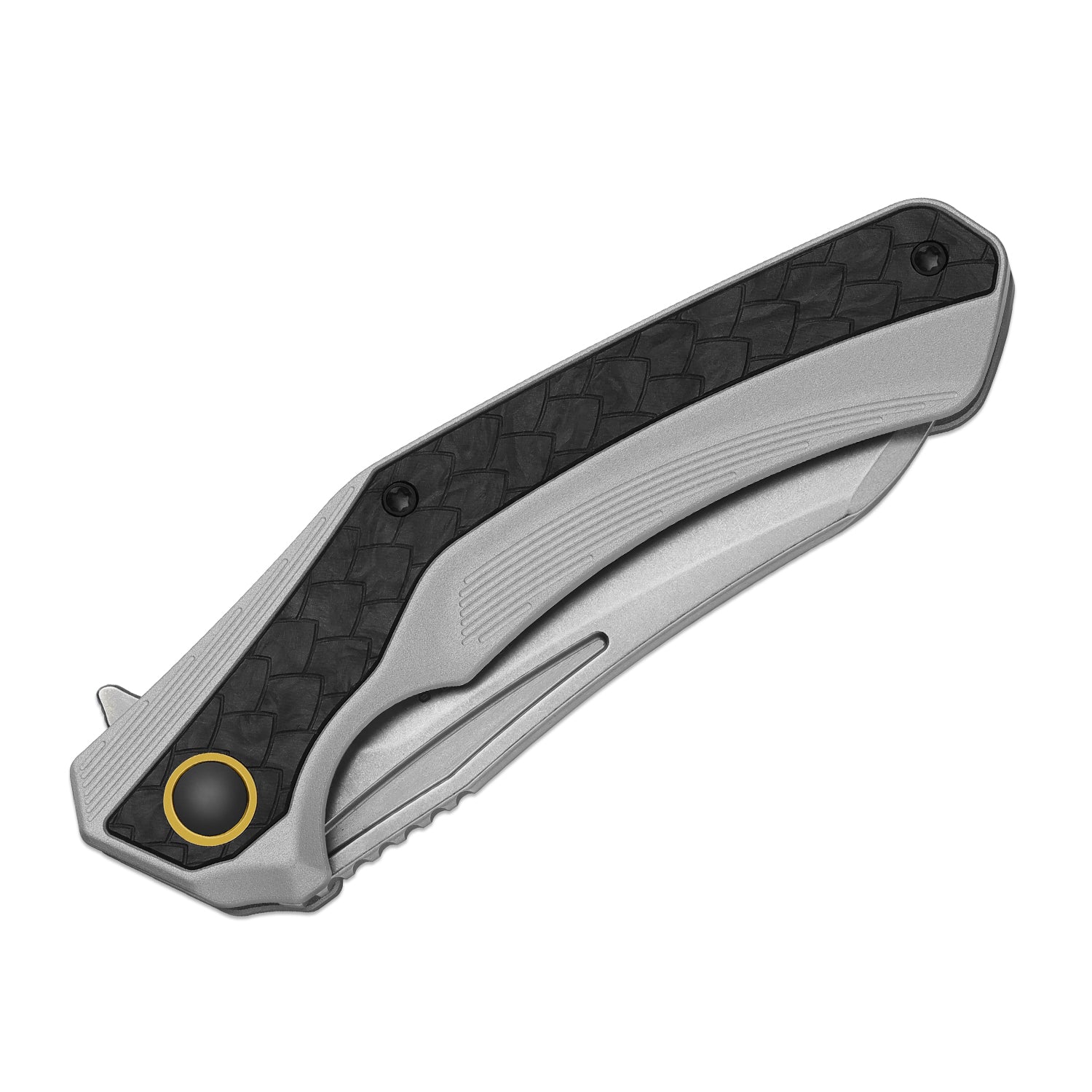 Draca | Flipper | S45VN | GID | Aluminum & Carbon Fiber | KizerB™ 4751A1