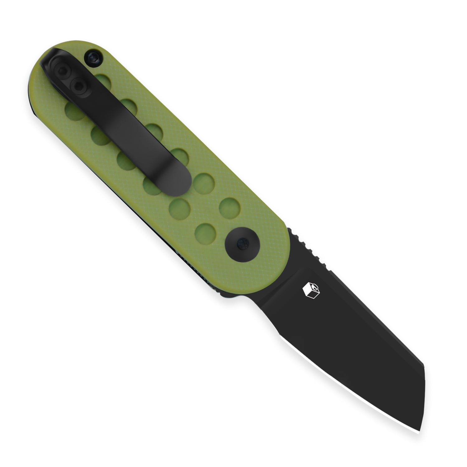 Mini Bay | 14C28N | Green Brick G10 Handle | V2583A3
