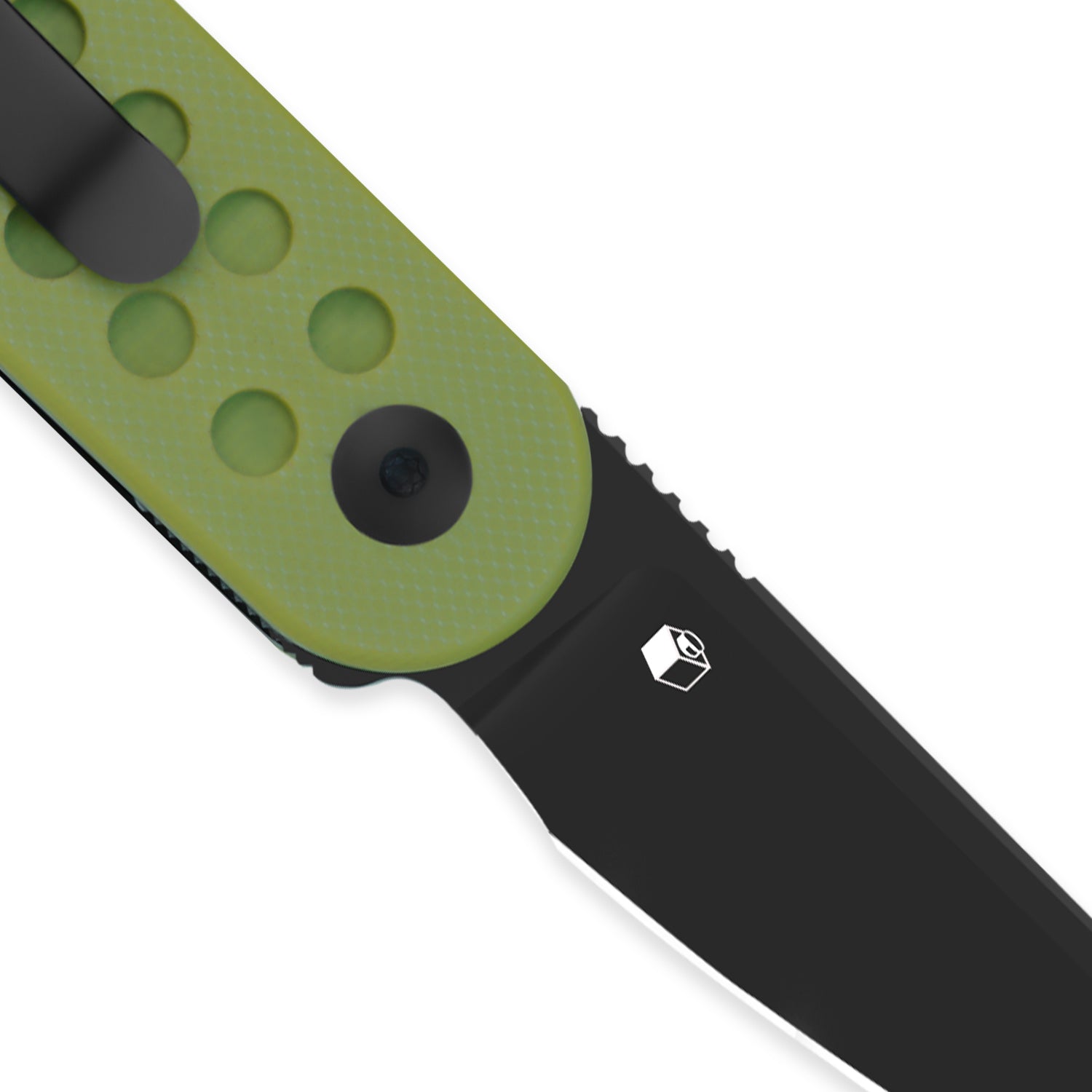 Mini Bay | 14C28N | Green Brick G10 Handle | V2583A3