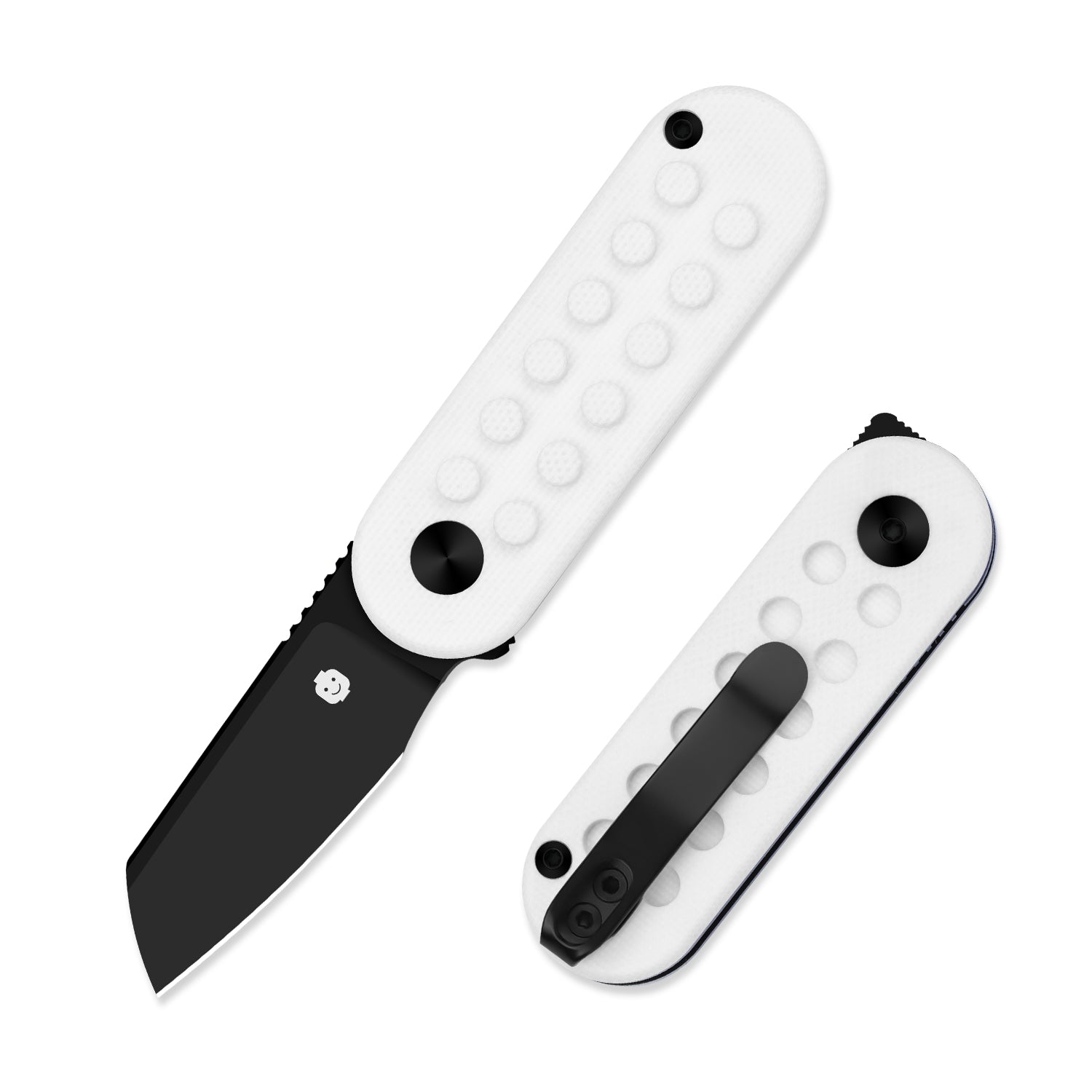 Mini Bay | 14C28N | White Brick G10 Handle | V2583A5