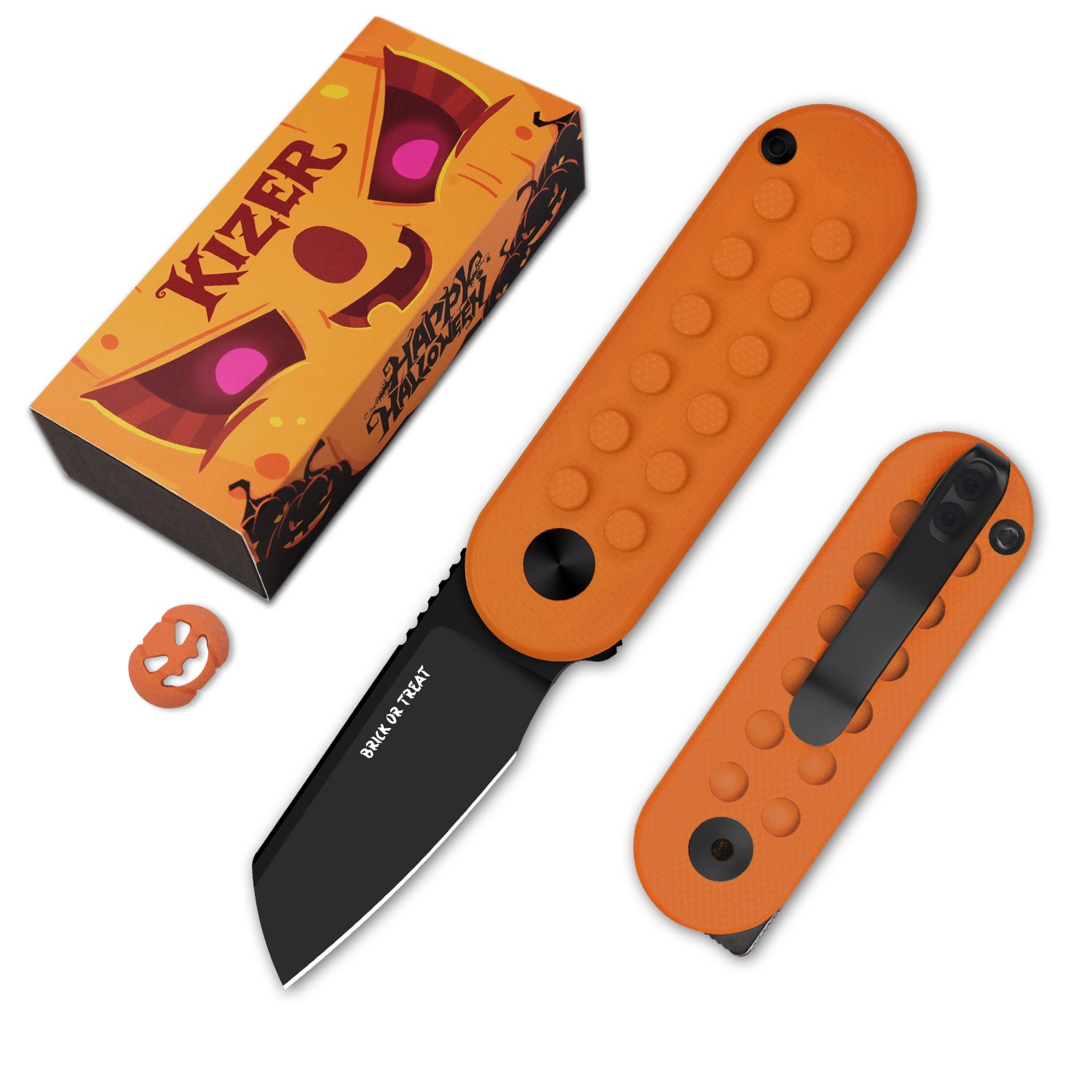 Halloween 1.89 Inch MiniBay 14C28N G10 V2583AHW1 Limited-Kizer