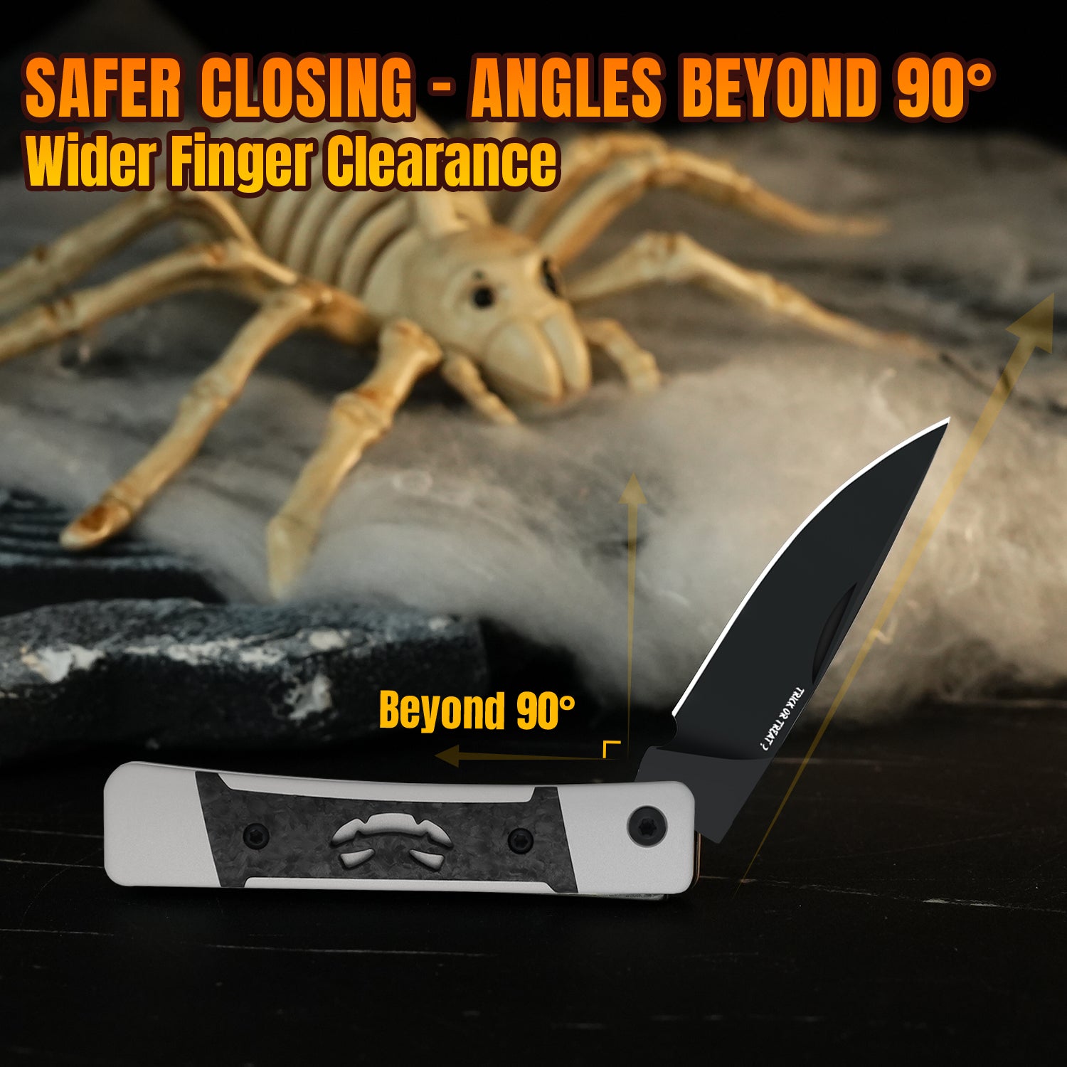 Halloween 2.52 Inch Little Grand Nitro-V Aluminum & Carbon Fiber