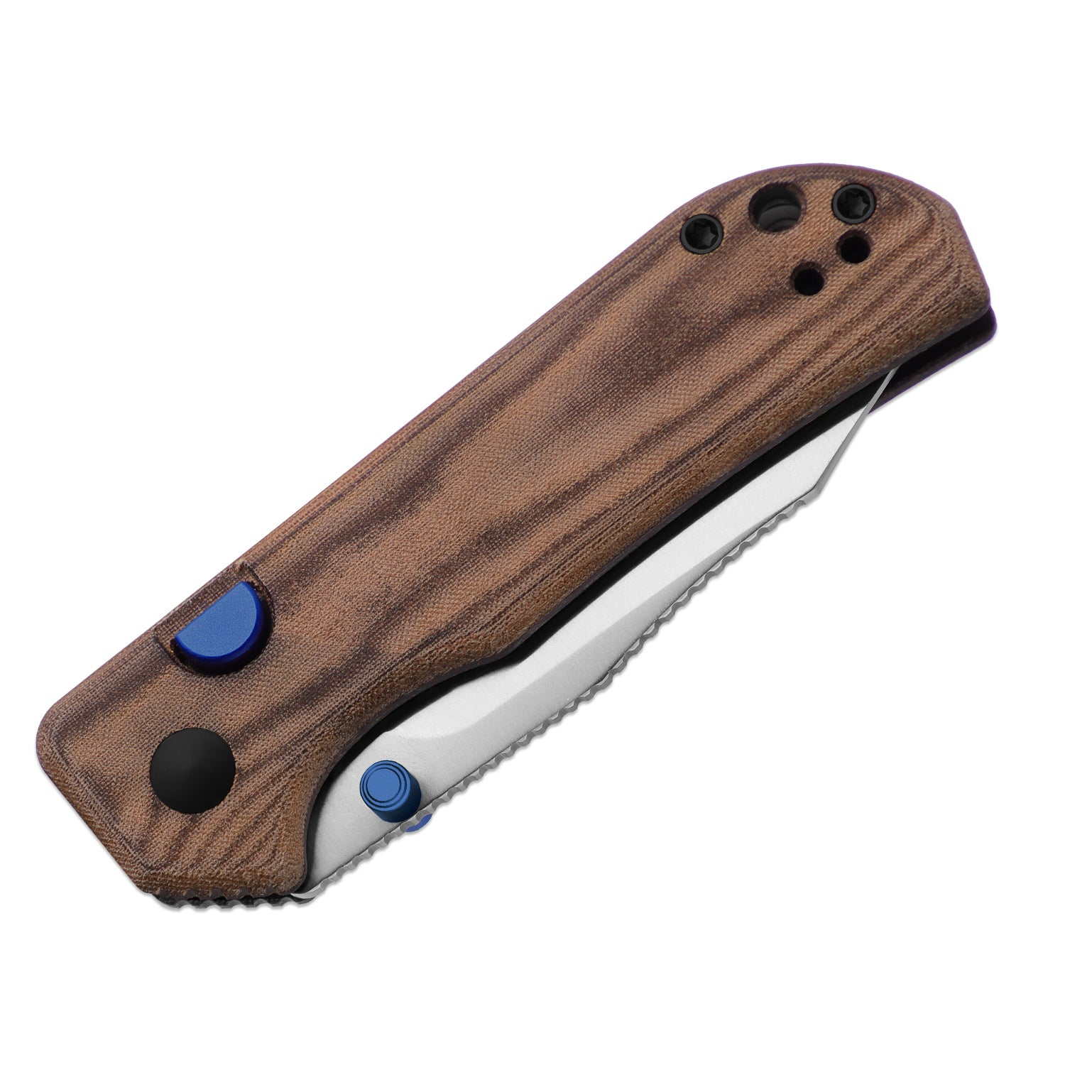 Nice Guy | Clip Point | AEB-L + Satin | Norplex UltreX™ Micarta | KizerV™ 3011BCA1