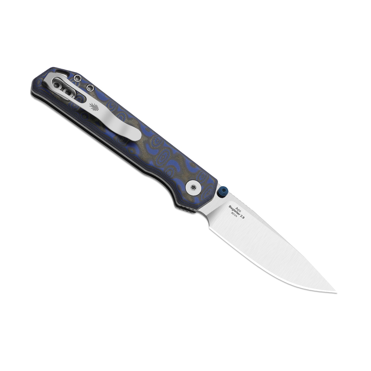 Begleiter 2.9 | Kizer Button Liner Lock™ | Vortex Pattern Micarta | BD1N | KizerV™  3458.2BDA1