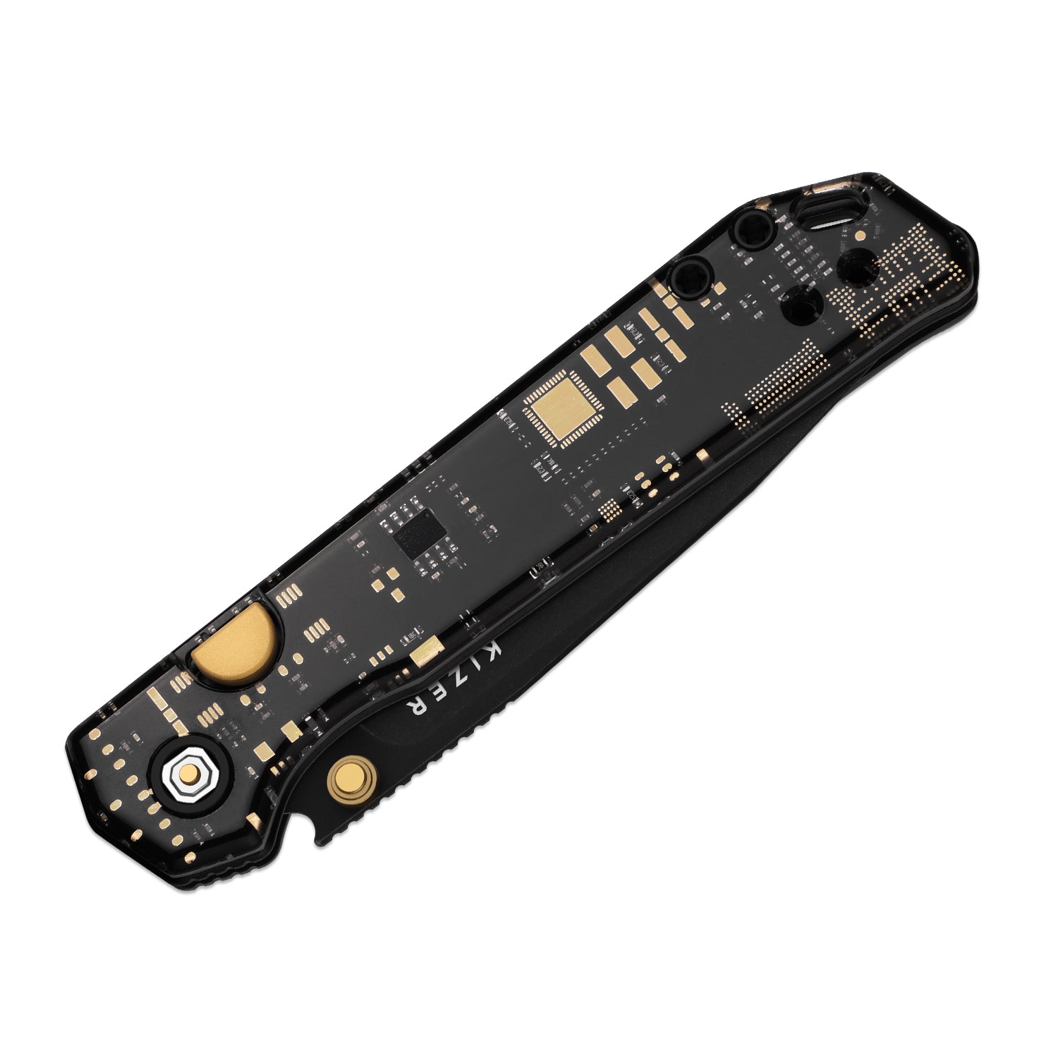 Begleiter 2.9 | Kizer Button Liner Lock™ | BD1N | Resin & PCB | Black
