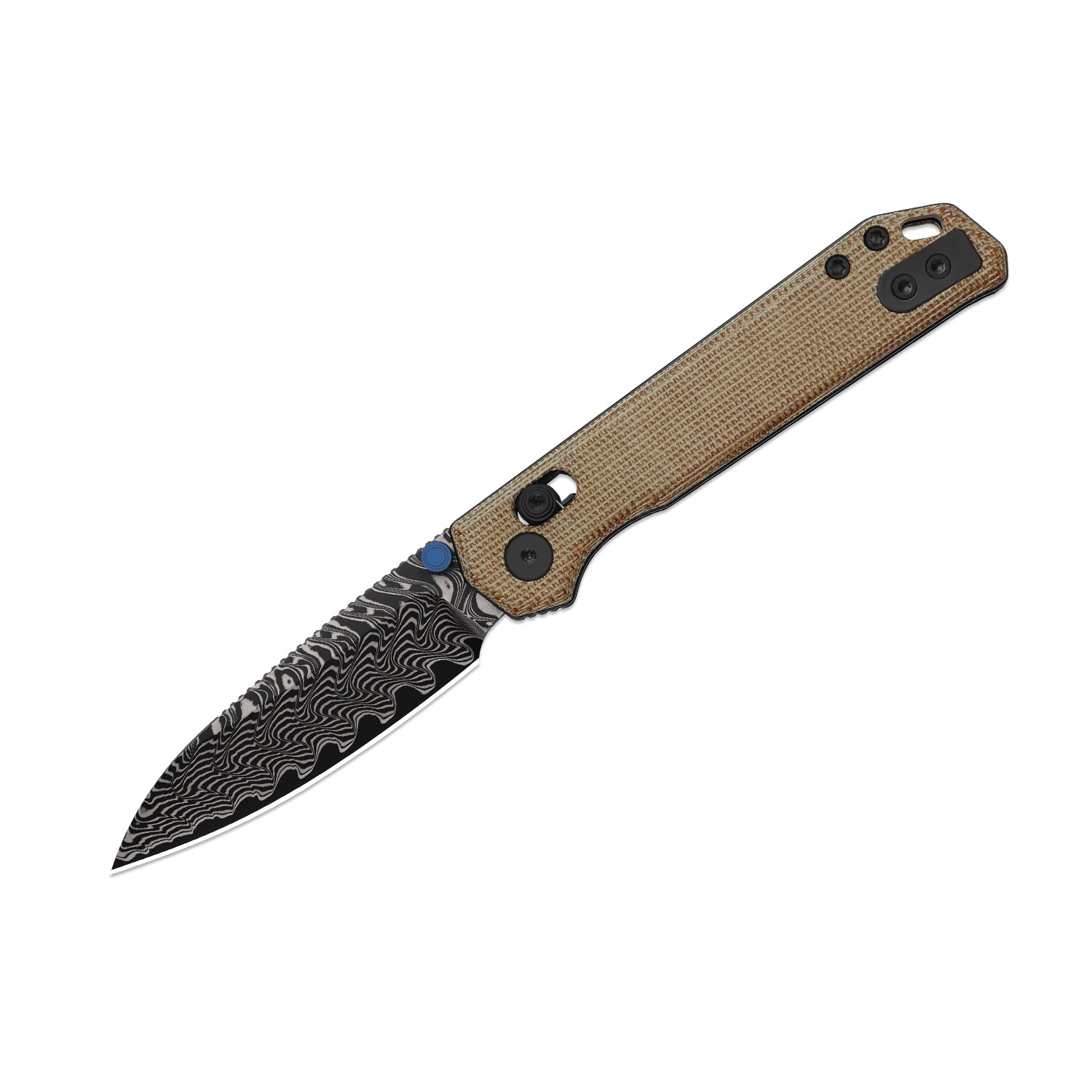 Begleiter 2.9 | Kizer Clutch Lock™ | Norplex UltreX™ Micarta | Damascu