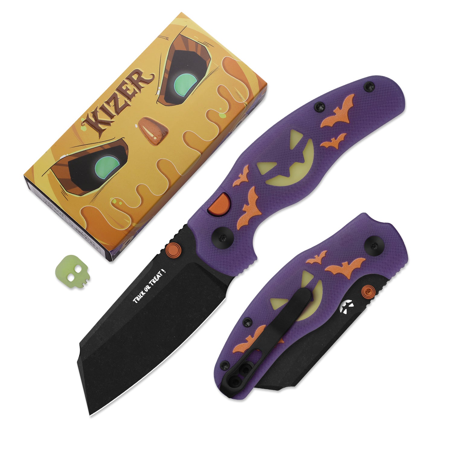 Halloween | C01C 275 | AEB-L | Dual-Color GID Handle | KizerV™ 3488.27