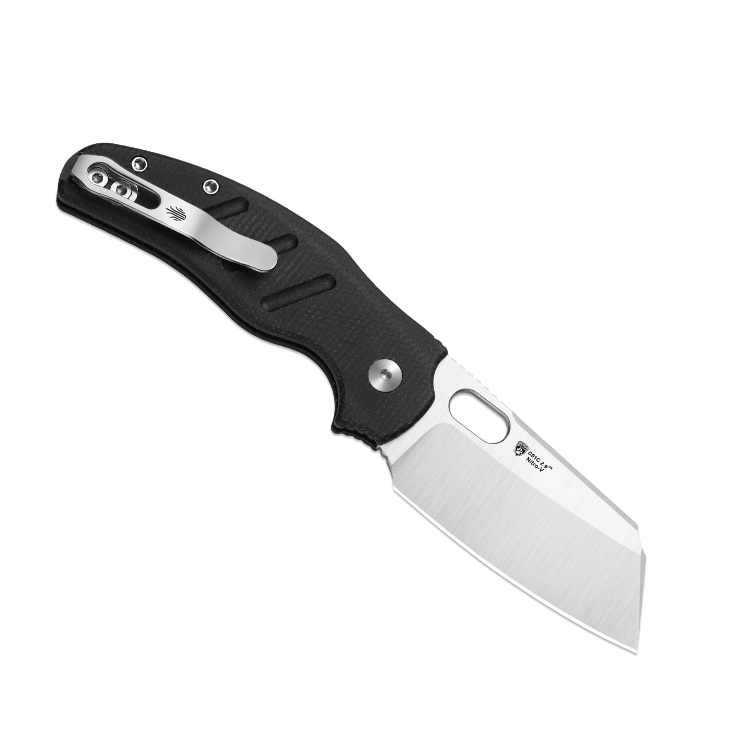 Sheepdog® C01C 2.9 BS | Kizer Button Liner Lock™ | Nitro-V | Micarta | KizerV™ 3488.29BSA2
