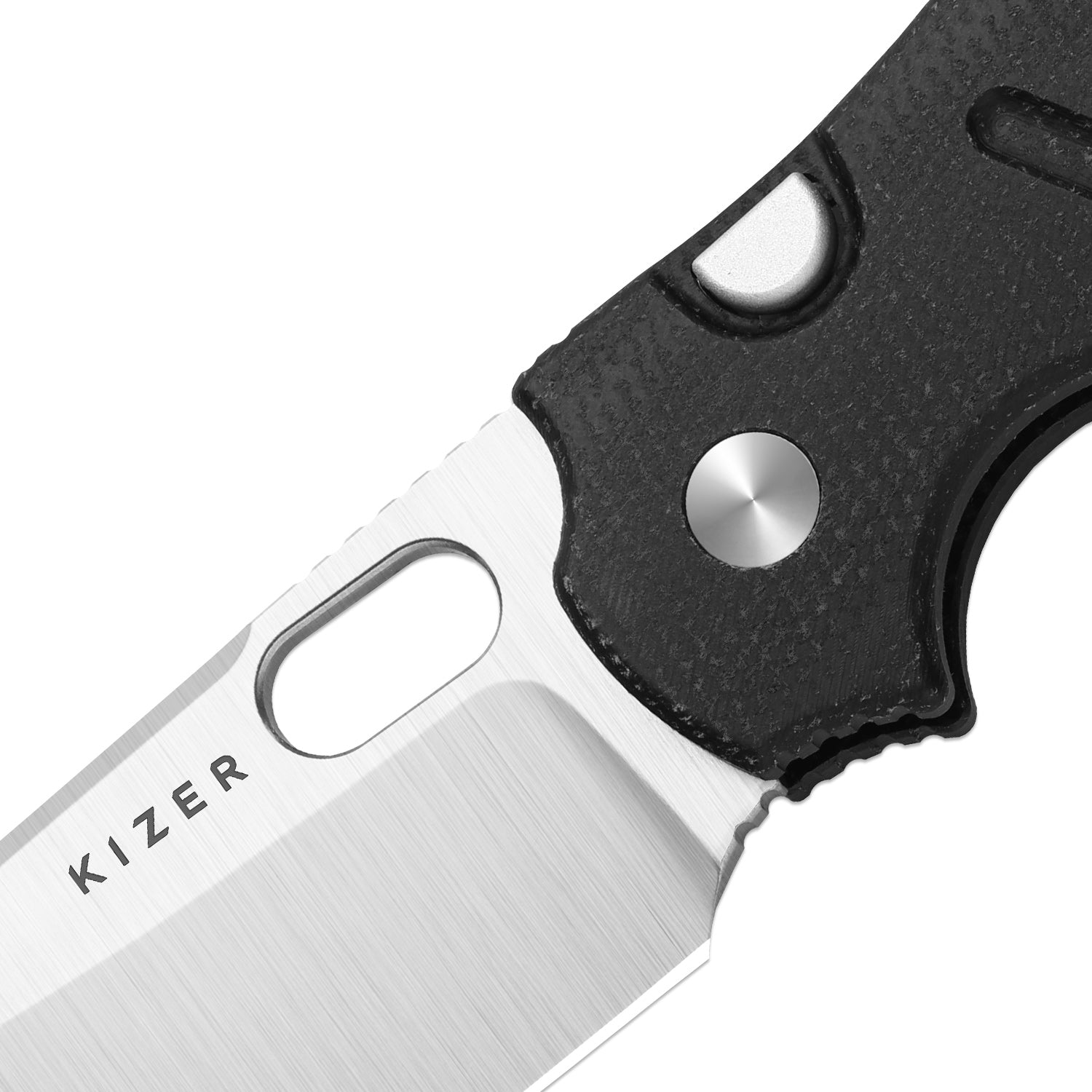 Sheepdog® C01C 2.9 BS | Kizer Button Liner Lock™ | Nitro-V | Micarta | KizerV™ 3488.29BSA2
