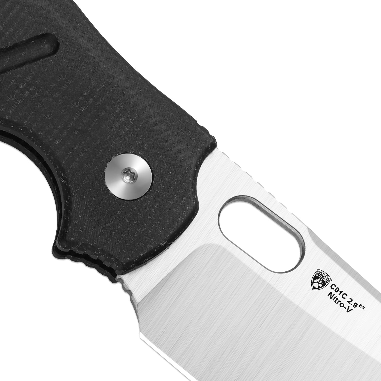Sheepdog® C01C 2.9 BS | Kizer Button Liner Lock™ | Nitro-V | Micarta |