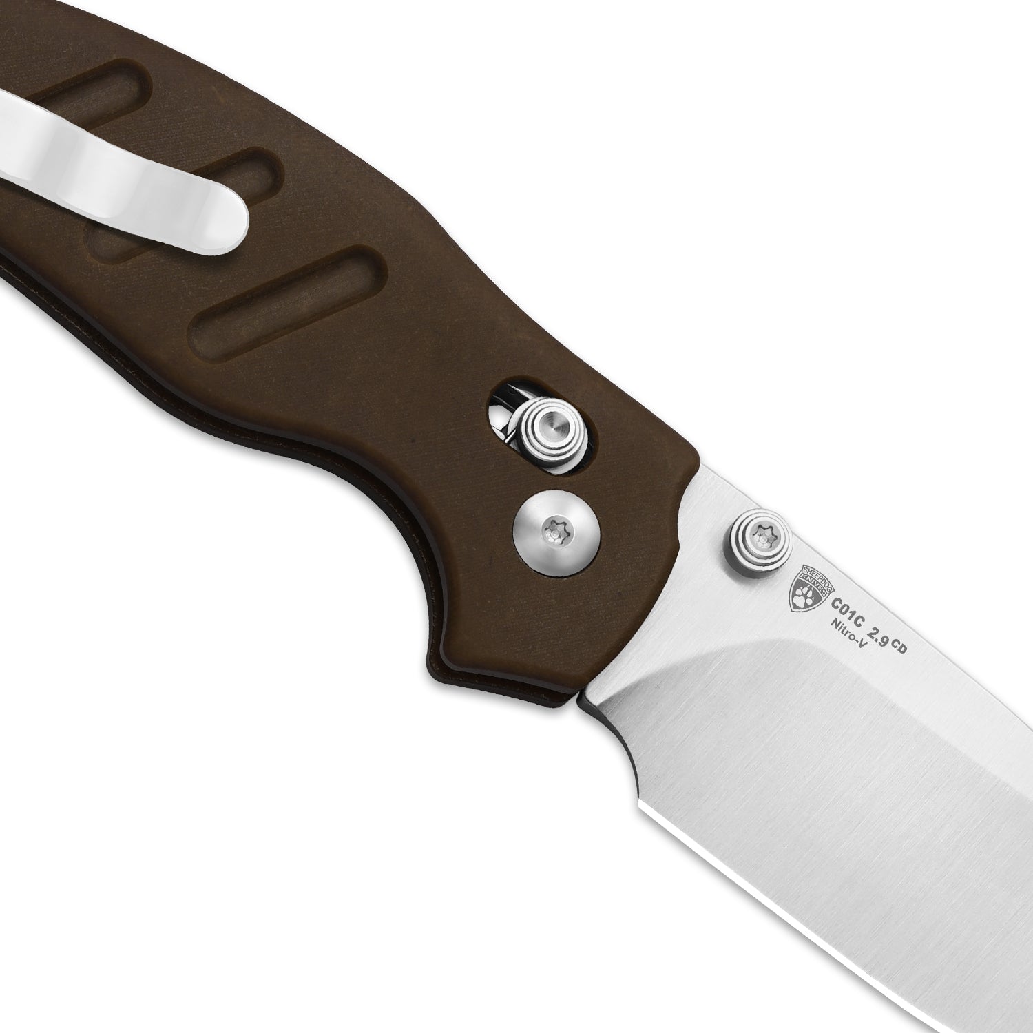 Sheepdog® C01C 2.9 CD | Kizer Clutch Lock™ | Norplex UltreX™ Micarta | Nitro-V | KizerV™ 3488.29CDA1