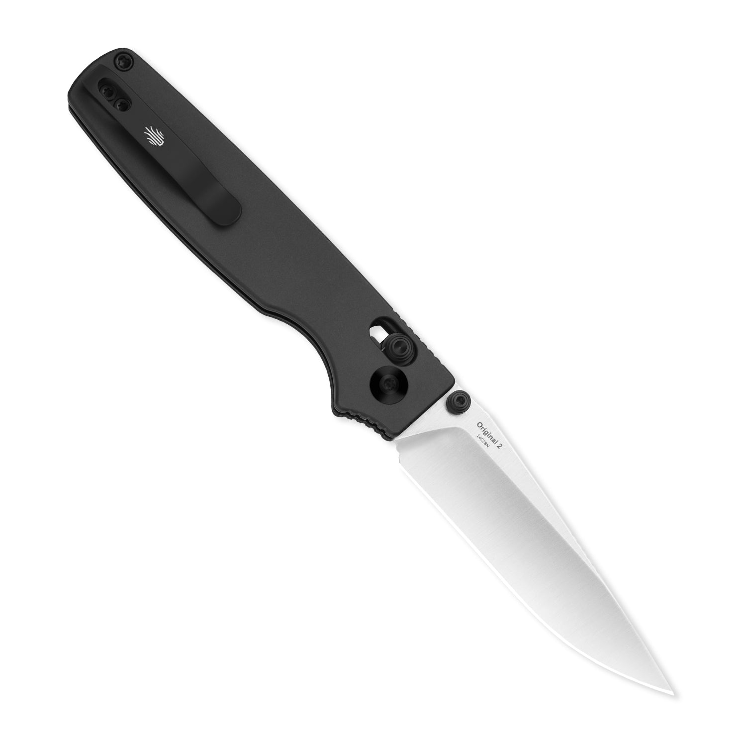 Original 2 - 3.17 inch 14C28N Gray Aluminum V3605.2MA1-Kizer