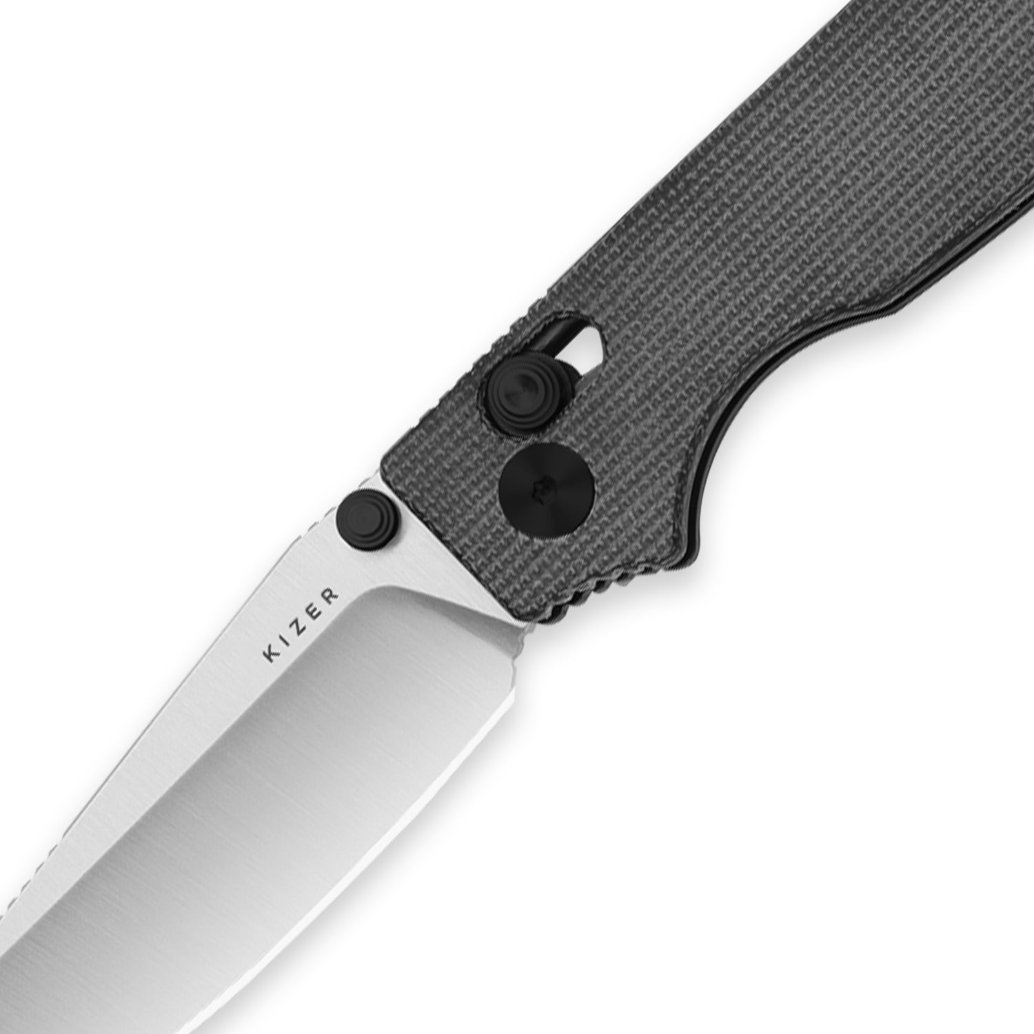 Original 2 - 3.19 inch 14C28N Micarta V3605.2SA1-Kizer