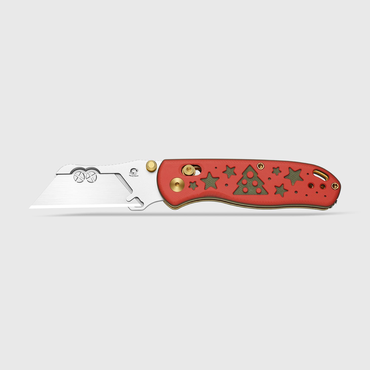 Christmas |Uti BEAR 1 | 5CR15MOV | G10 | Dropbear® Utility Knives | V3619JMC1 | Limited