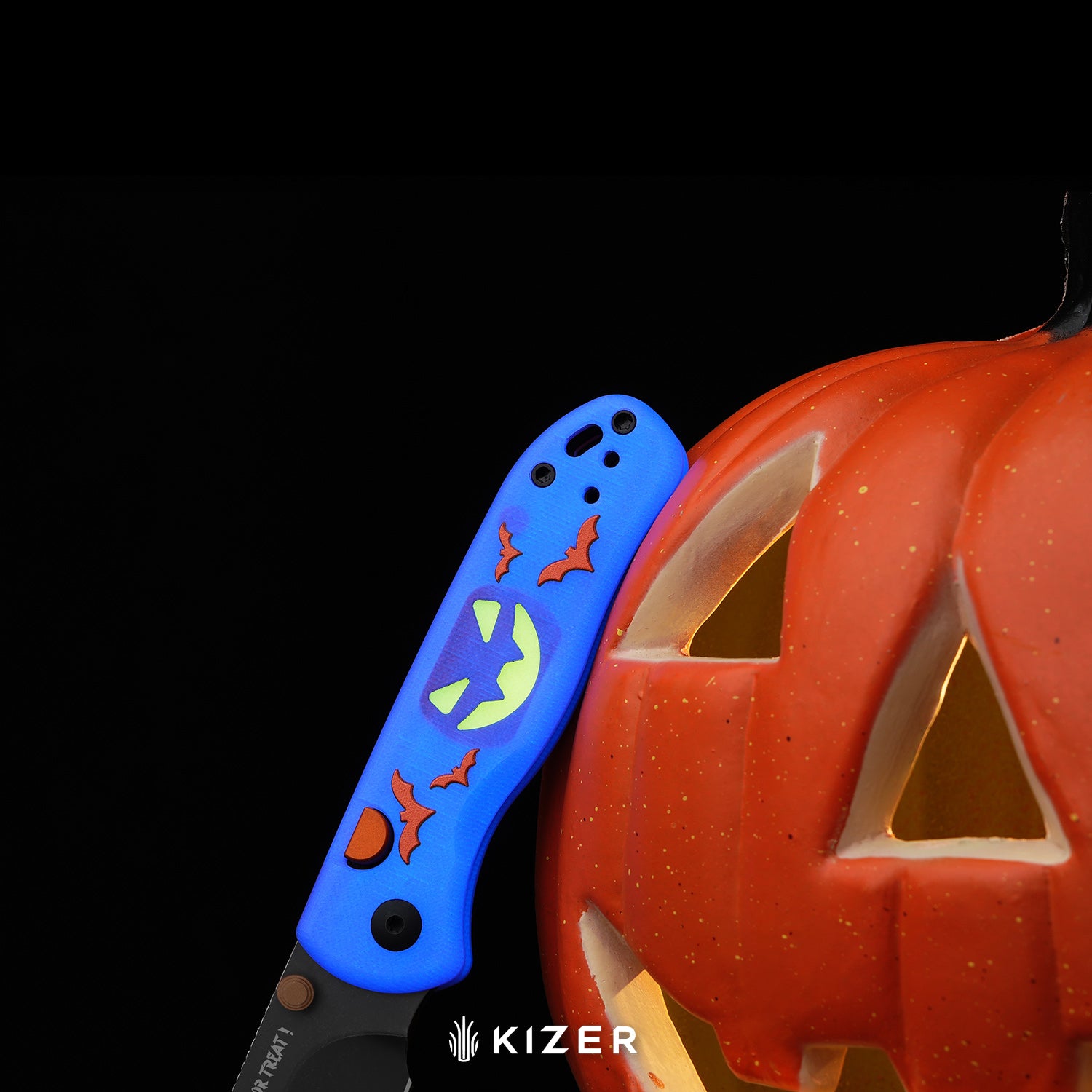 Halloween | Drop Bear® 2 | AEB-L | Dual-Color GID Handle | KizerV™ 361