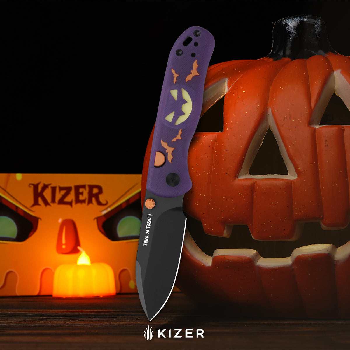 Halloween | Drop Bear® 2 | AEB-L | Dual-Color GID Handle | KizerV™ 3619.2HW1 | Halloween Special Edition