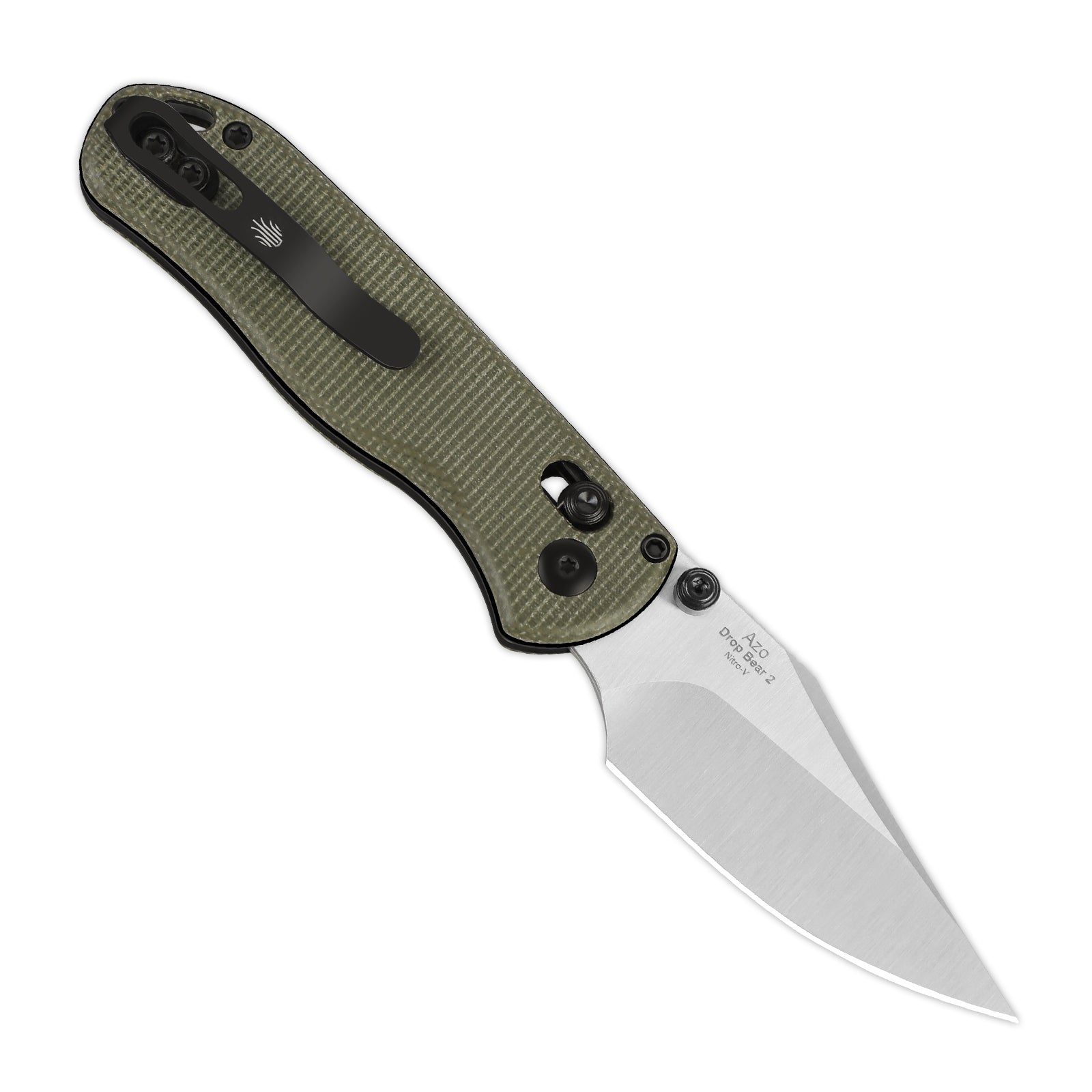Drop Bear 2 - 2.85 inch Nitro-V Micarta V3619.2KC1-Kizer