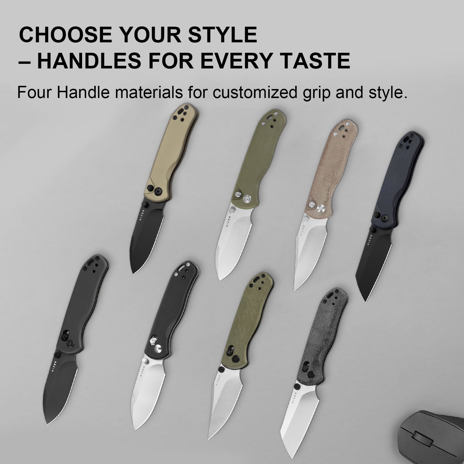 Drop Bear 2 - 2.85 inch Nitro-V Micarta V3619.2KC1-Kizer