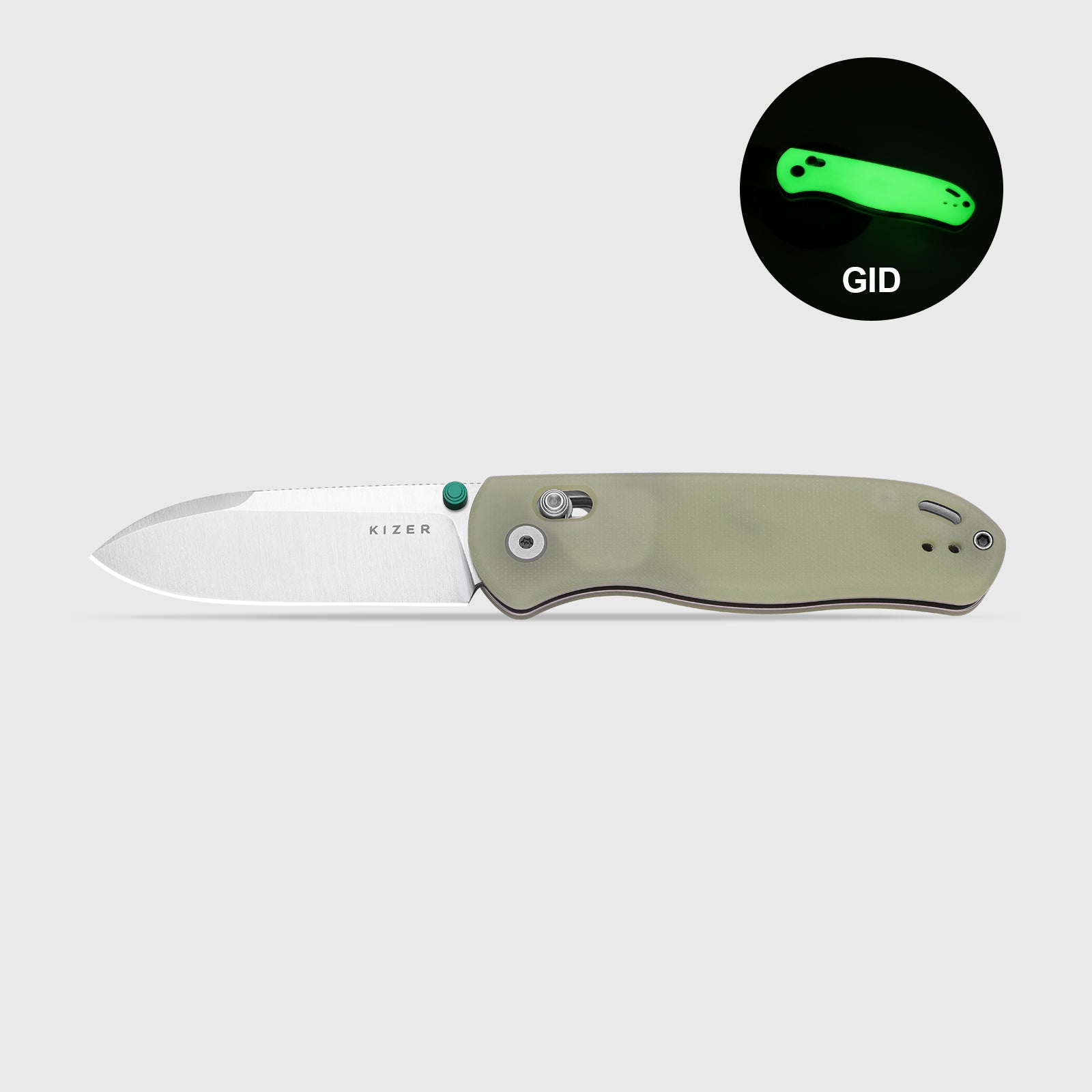 Drop Bear® | GID G10 Handle | Kizer Clutch Lock™ | Nitro-V | KizerV™ 3619A20