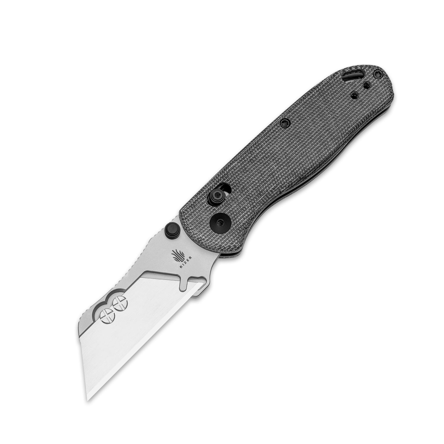 Drop Bear® Utility | Kizer Clutch Lock™ | Uti BEAR 1 | SK5 & 50Cr15MoV | Micarta | KizerV™ 3619JA3