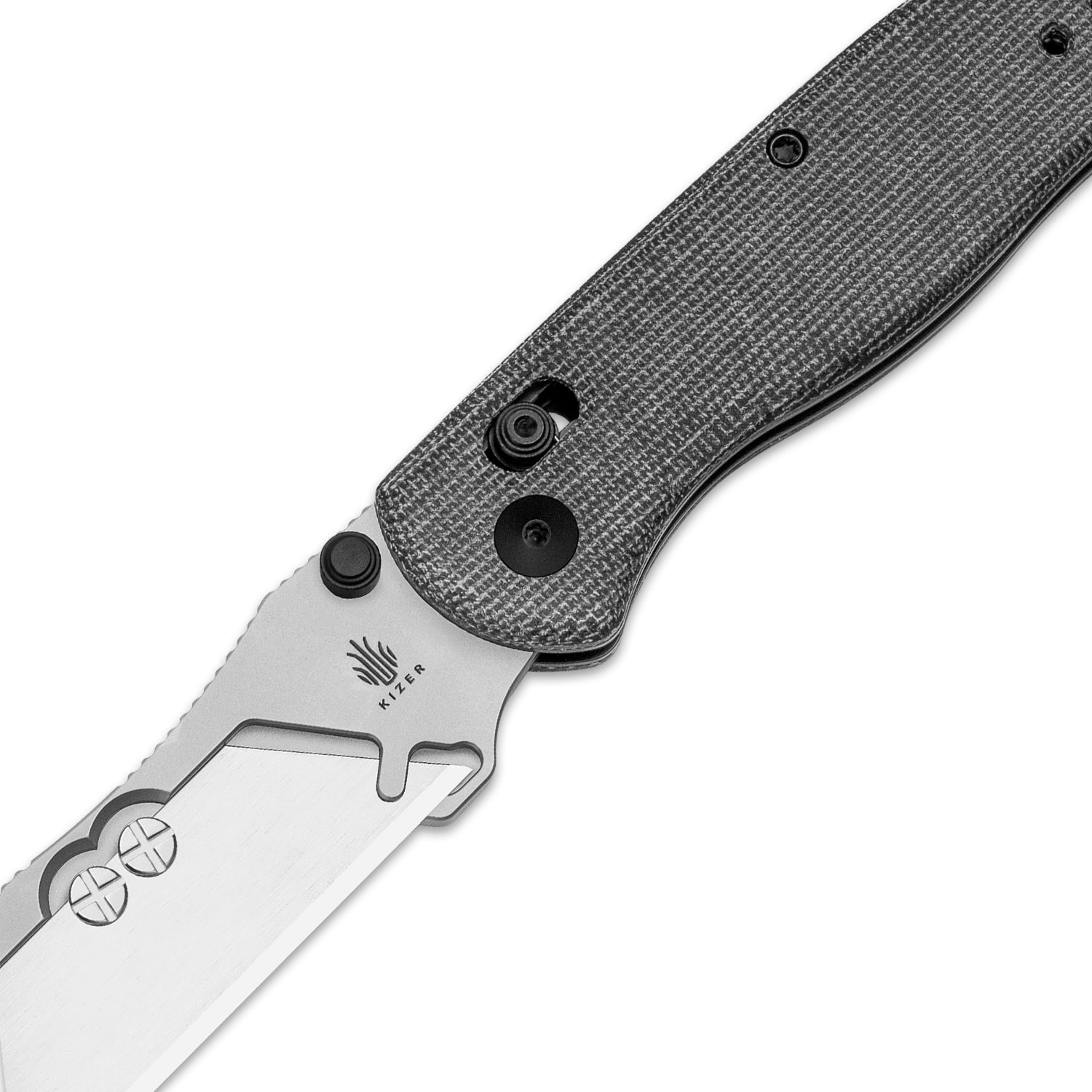 kiruakirua　0313 Uti BEAR 1 - 2.74 inch SK5 & 5Cr15 Micarta V3619JA3-Kizer