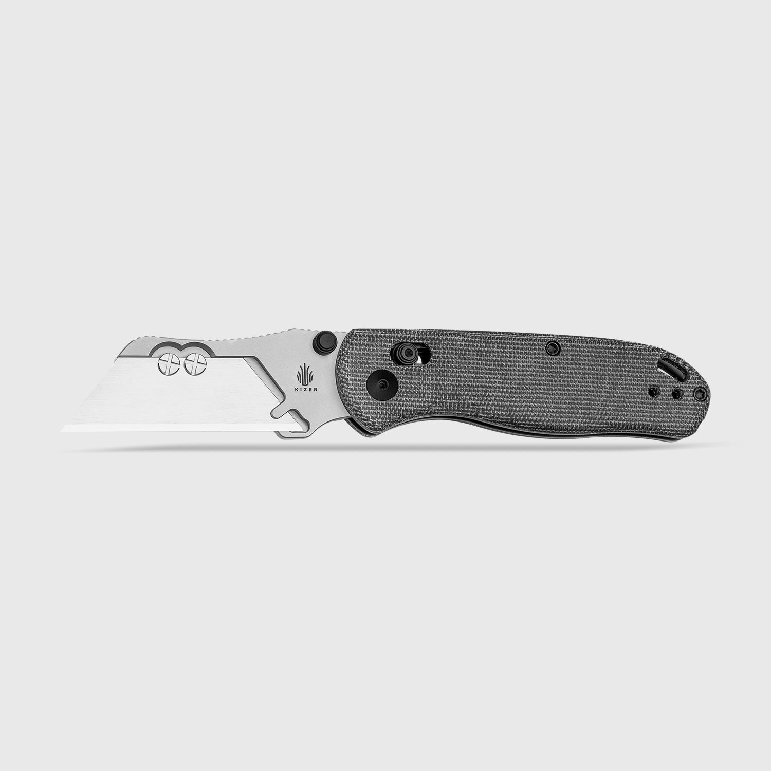 Drop Bear® Utility | Kizer Clutch Lock™ | Uti BEAR 1 | SK5 & 50Cr15MoV | Micarta | KizerV™ 3619JA3