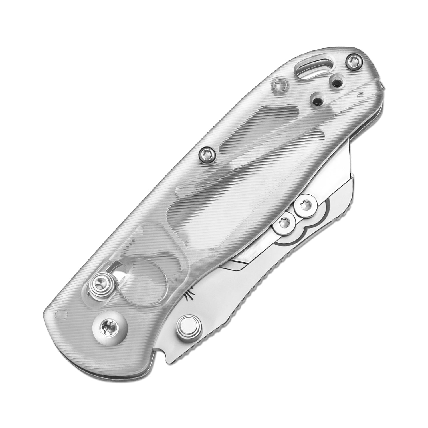 Drop Bear® Utility | Kizer Clutch Lock™ | Uti BEAR 1 | SK5 & 50Cr15MoV | Acrylic | KizerV™ 3619JA5