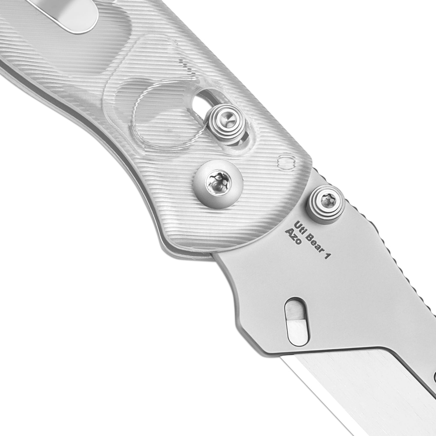 Drop Bear® Utility | Kizer Clutch Lock™ | Uti BEAR 1 | SK5 & 50Cr15MoV | Acrylic | KizerV™ 3619JA5