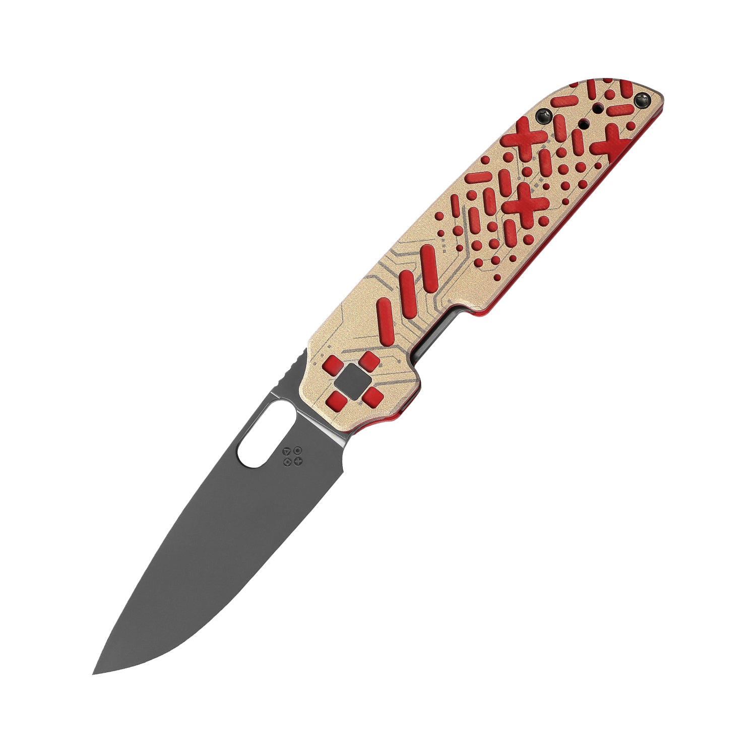 Varatas | Nitro-V | Red&White G10 Handle | KizerV™ 3637A3