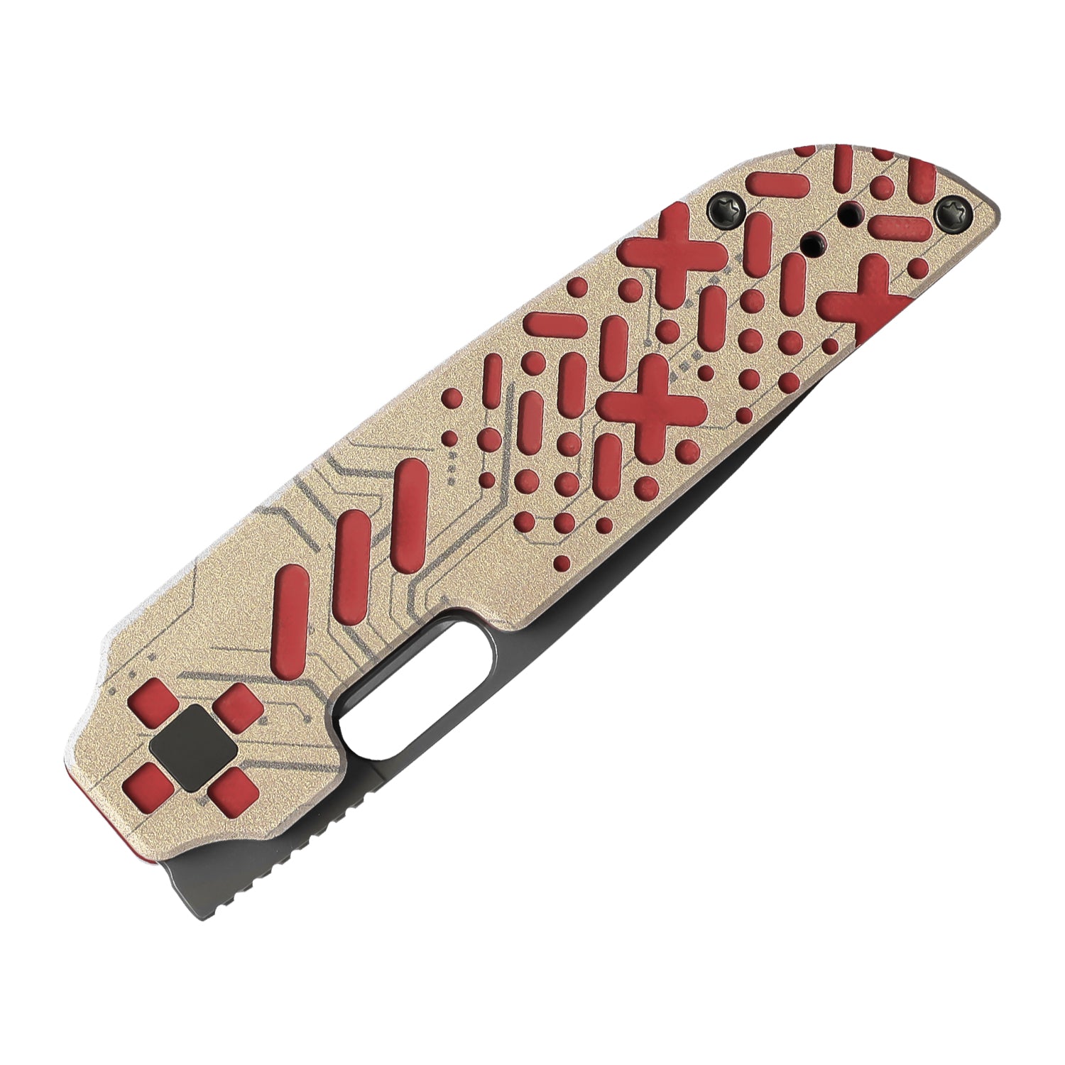 Varatas | Nitro-V | Red&White G10 Handle | KizerV™ 3637A3