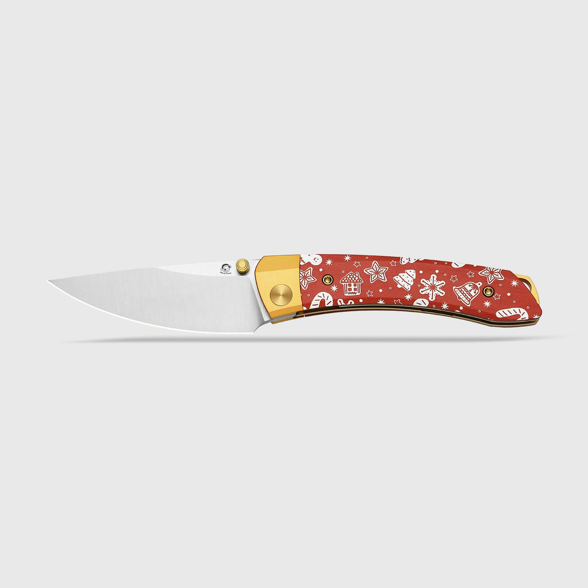 Christmas Mini MoMo 3.2 inch Nitro-V Aluminum & Micarta V3663MC1 