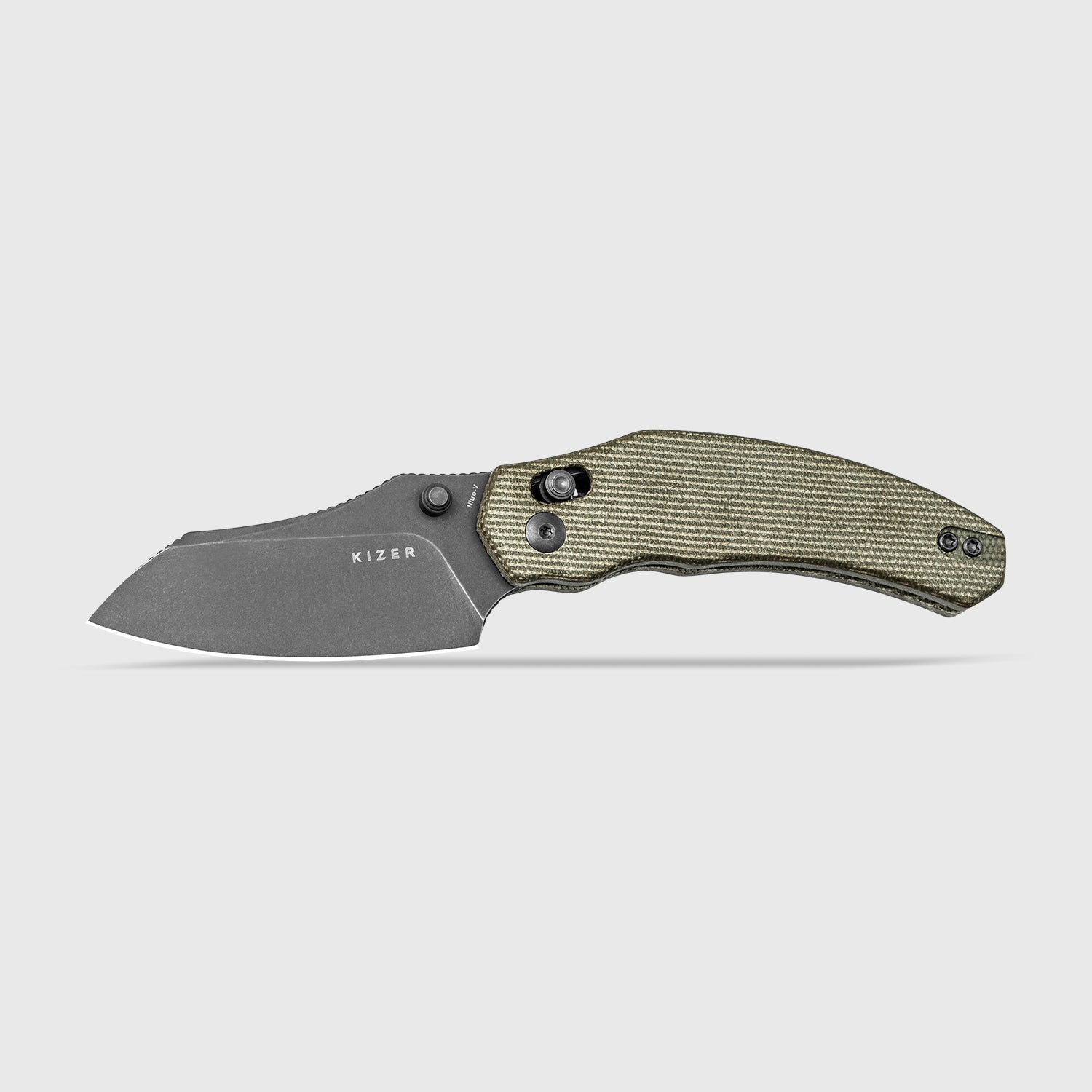 Bulldog | Nitro.V | Micarta | KizerV™ 3672A3