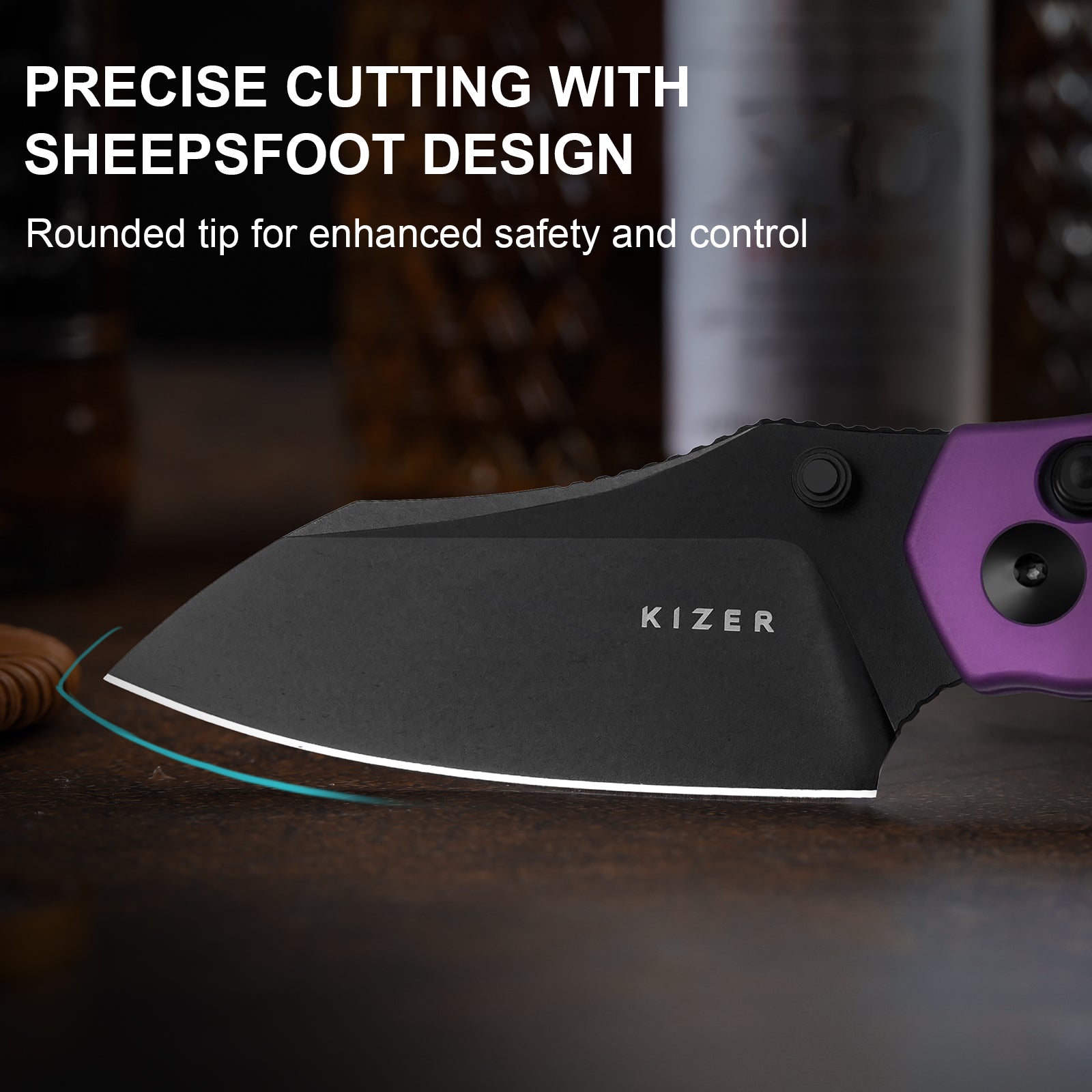 Mini Bulldog 2.51 inch Nitro-V Aluminum V3672SA1-Kizer