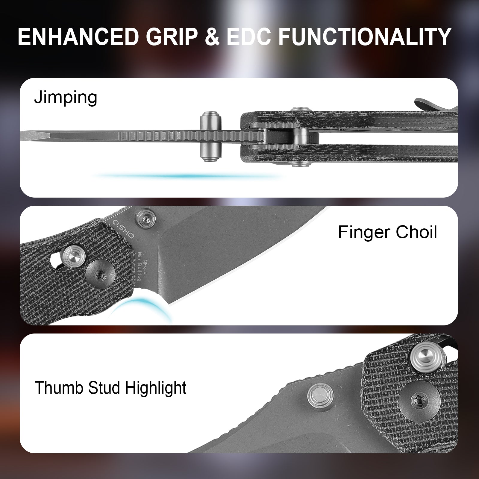 Mini Bulldog | Nitro-V | Micarta | V3672SA2