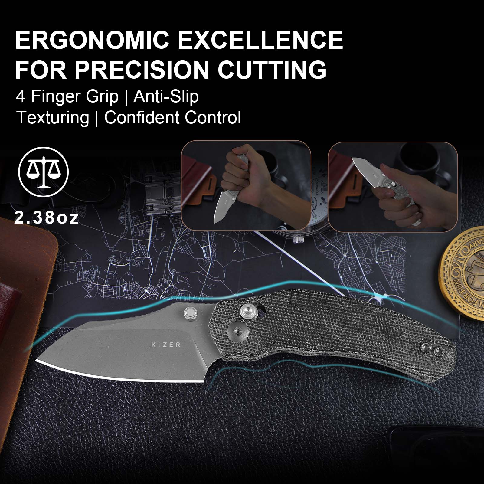 Mini Bulldog | Nitro-V | Micarta | V3672SA2