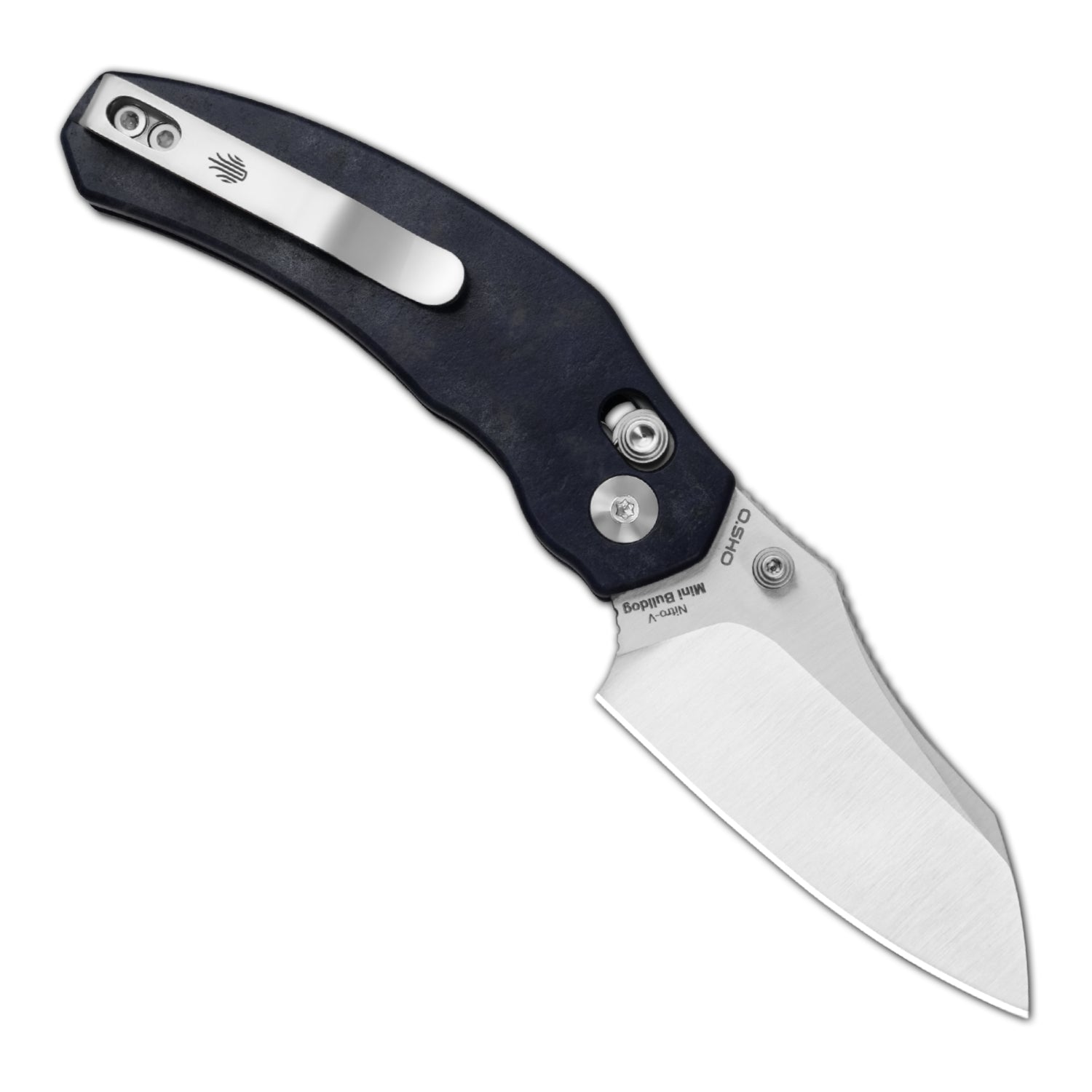 Mini Bulldog 2.51 inch Nitro-V Richlite (Blue Canyon) V3672SA3-Kizer