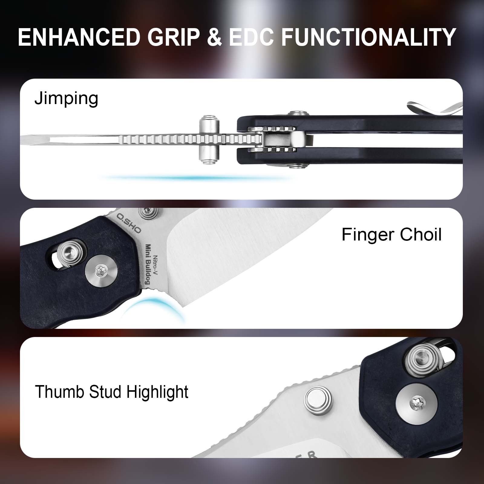 Mini Bulldog | Nitro-V | Richlite (Blue Canyon) | V3672SA3