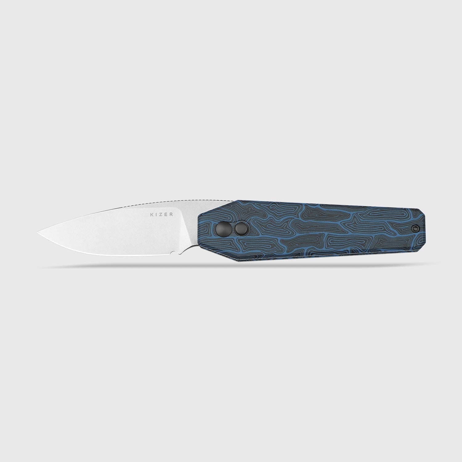 Tomb | Nitro-V | Damascus G10(BL & BK) | KizerV™ 3692A3