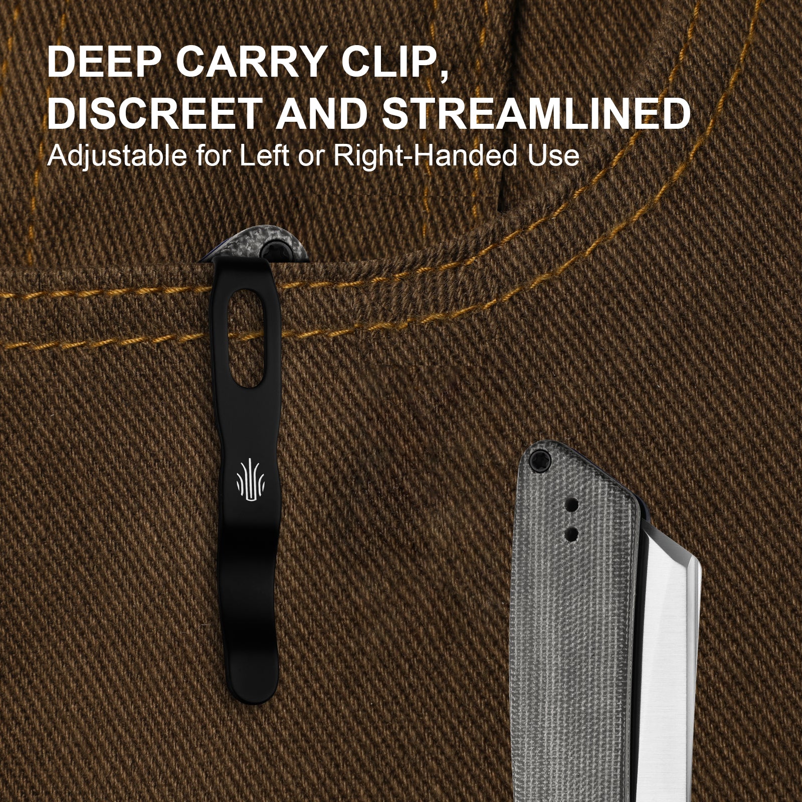 Madrac | Kizer Clutch Lock™ | Norplex UltreX™ Micarta | Nitro-V | KizerV™ 3693A3