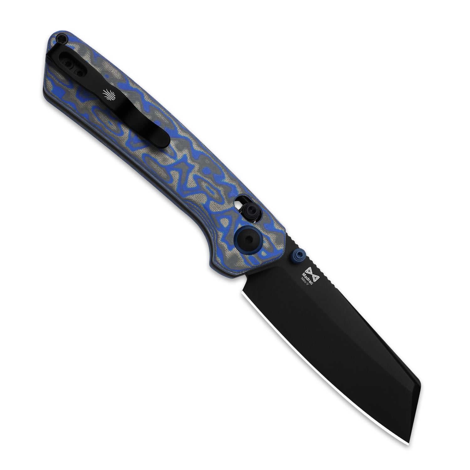 Madrac 3.06 inch Nitro-V Micarta With Vortex Pattern V3693A4-Kizer