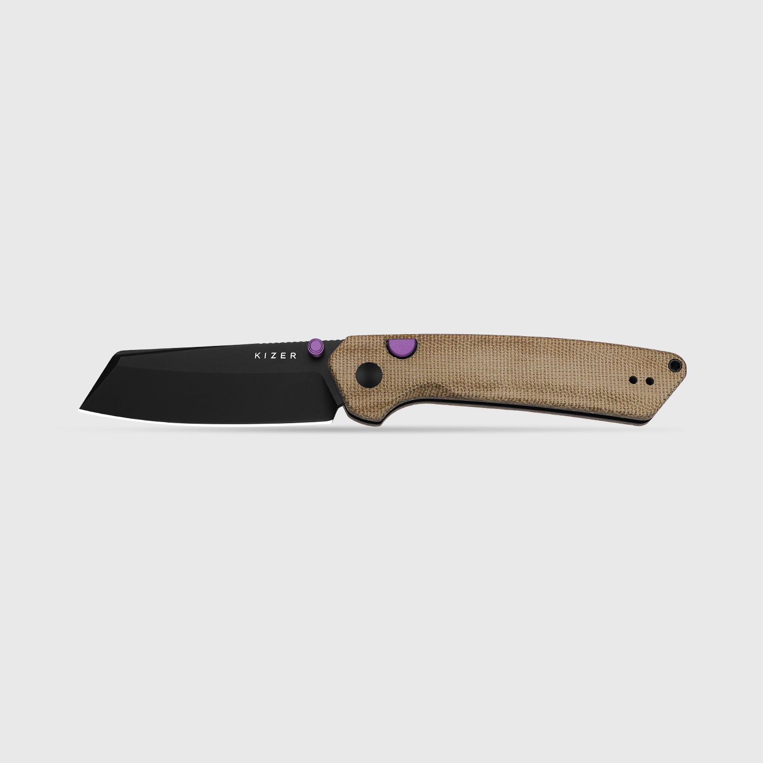 Madrac | Kizer Button Liner Lock™ | Norplex UltreX™ Micarta | 14C28N +