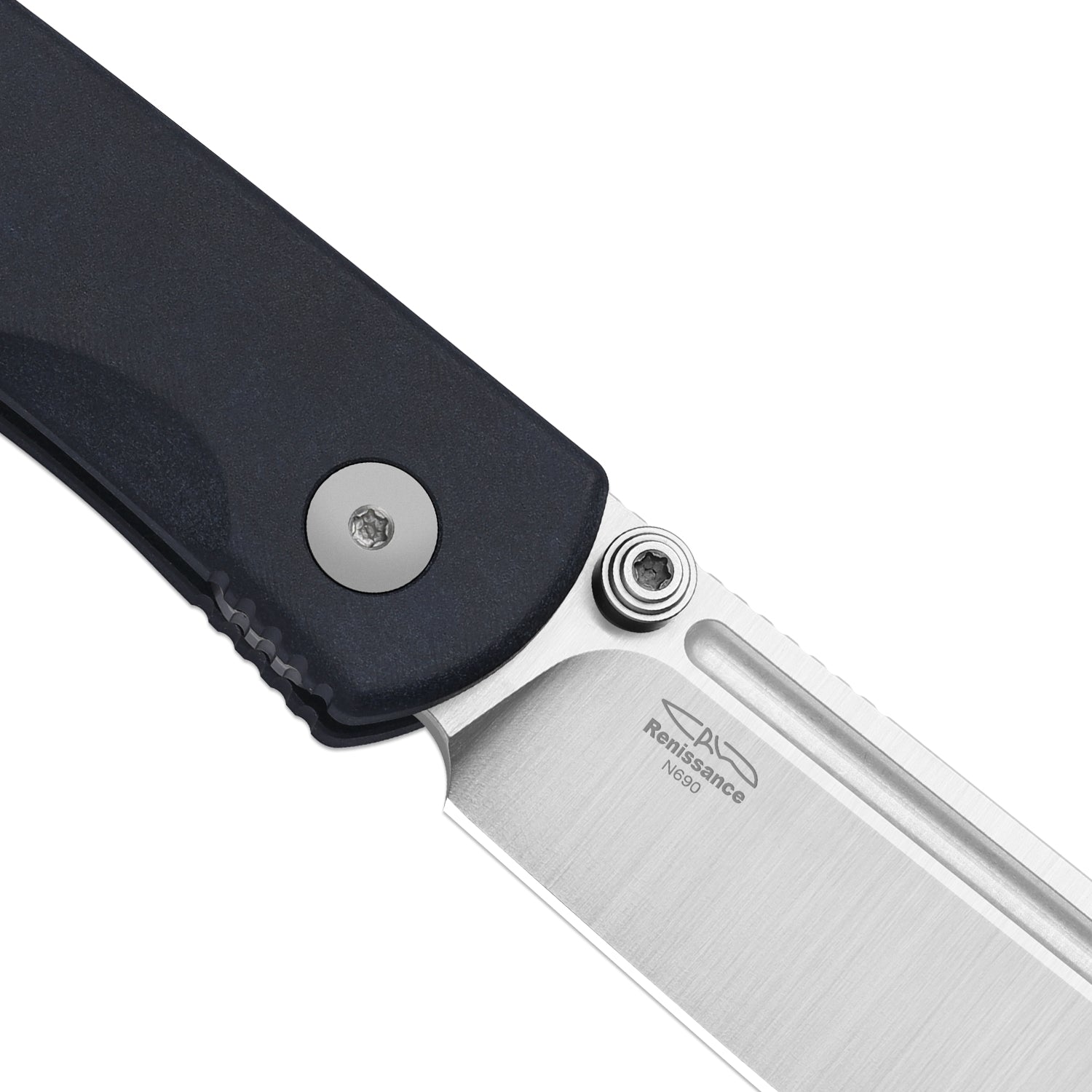 Renissance | Kizer Button Liner Lock™ | Richlite | N690 Satin | KizerV
