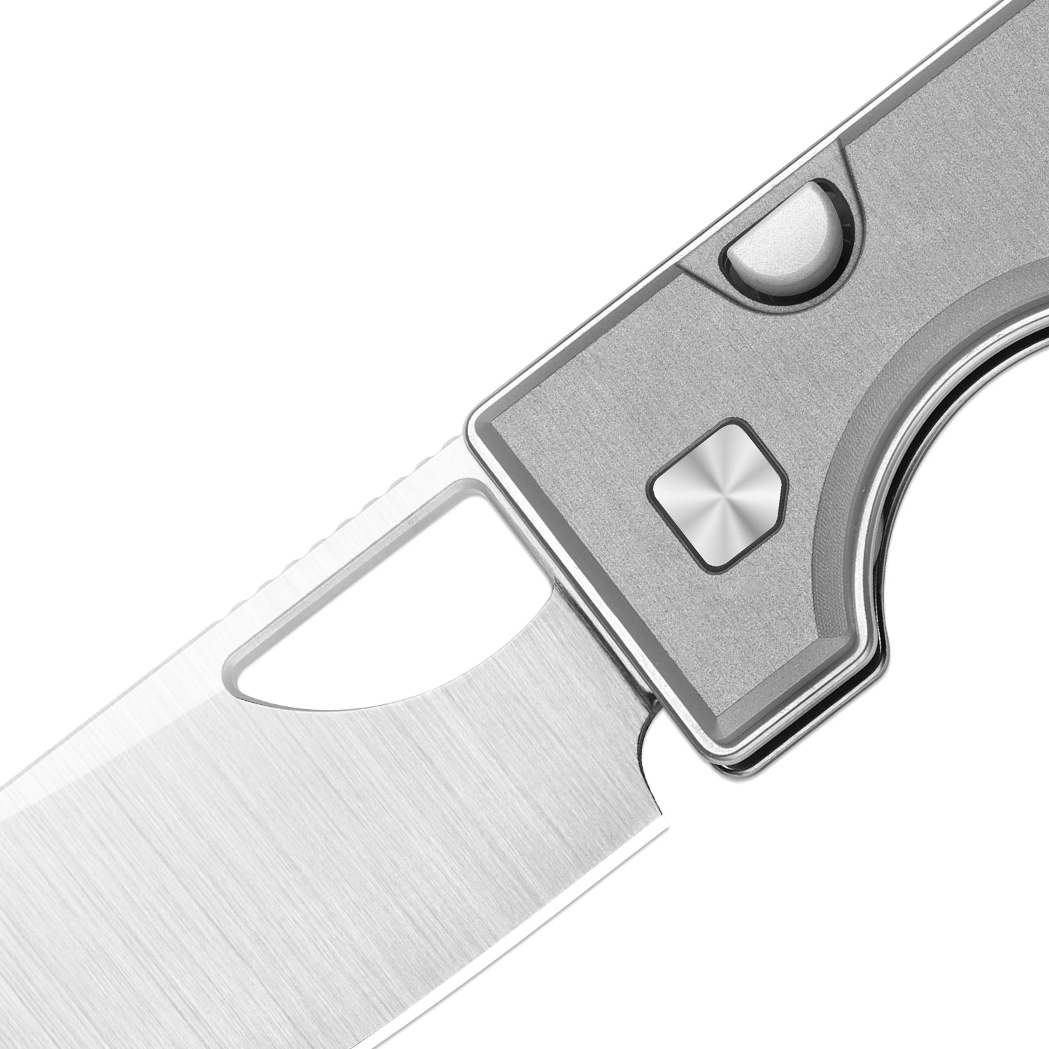 Little Ringbo | Kizer Button Liner Lock™ | Aluminum | AEB-L Satin | KizerV™ 3708A1