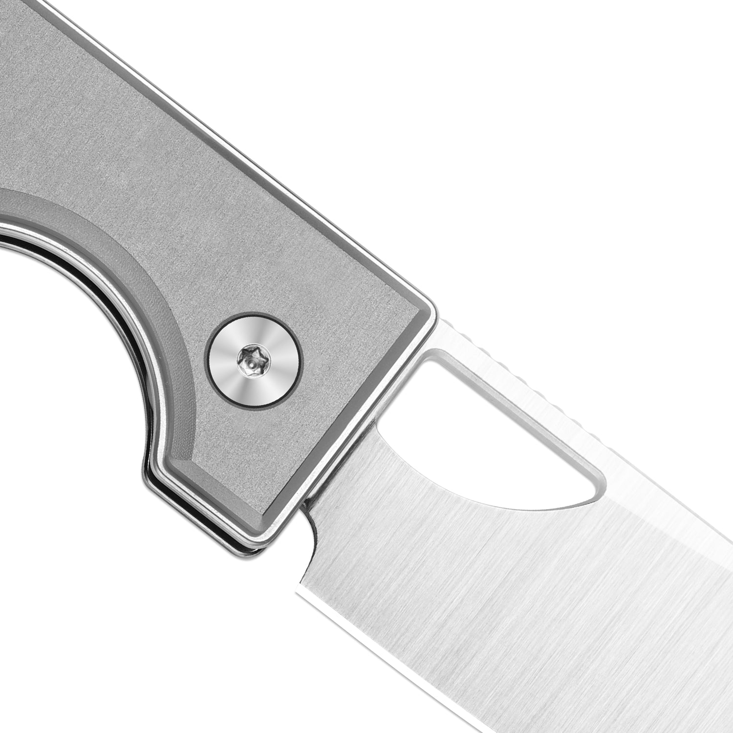 Little Ringbo | Kizer Button Liner Lock™ | Aluminum | AEB-L Satin | KizerV™ 3708A1