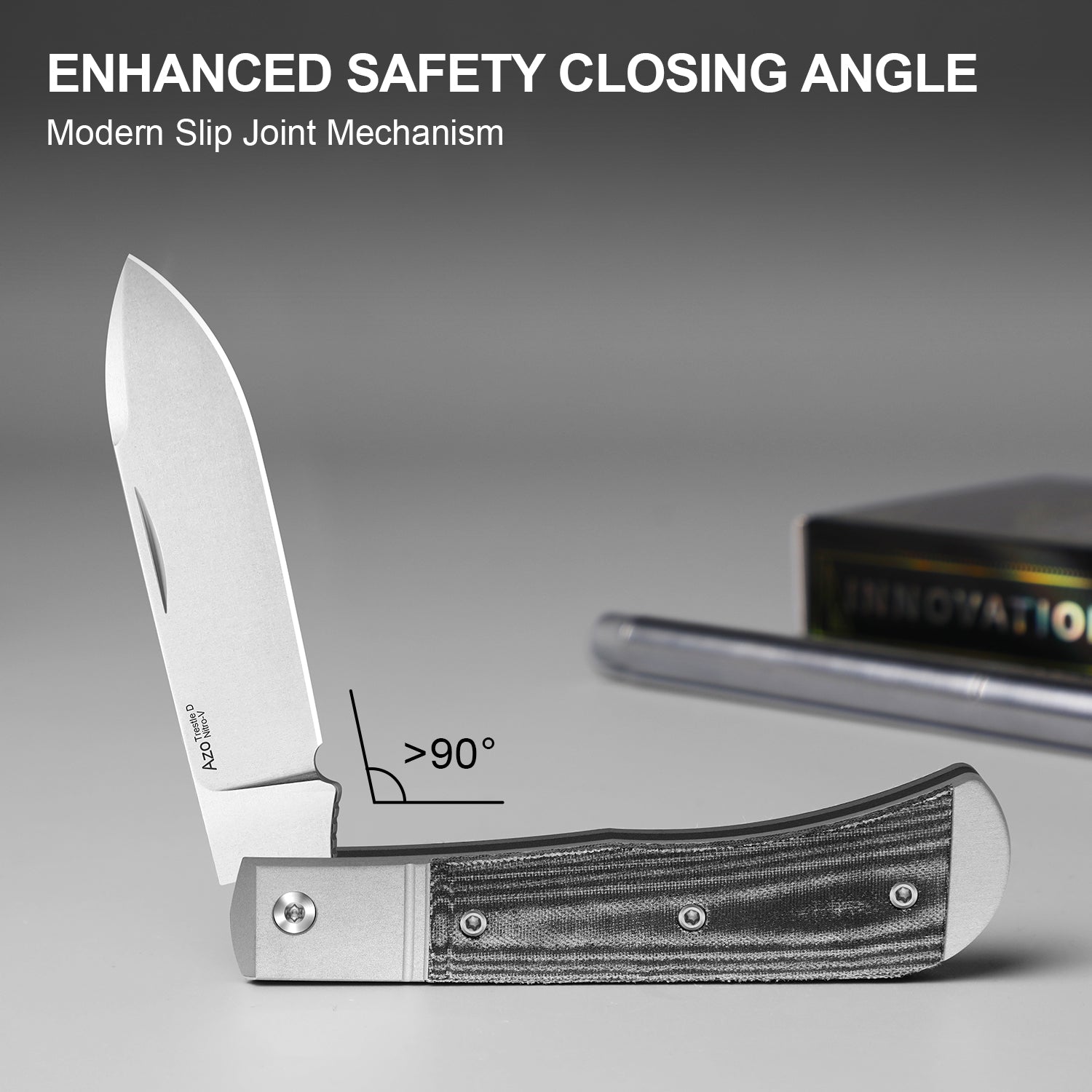Trestle D 2.95 inch Nitro-V Aluminum & Norplex UltreX™ Micarta