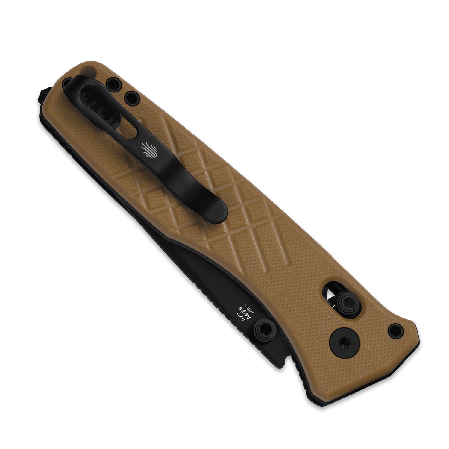 Aegis T Serrated AEB-L Blade G10 Rescue Hook & Glass Breaker - Kizer