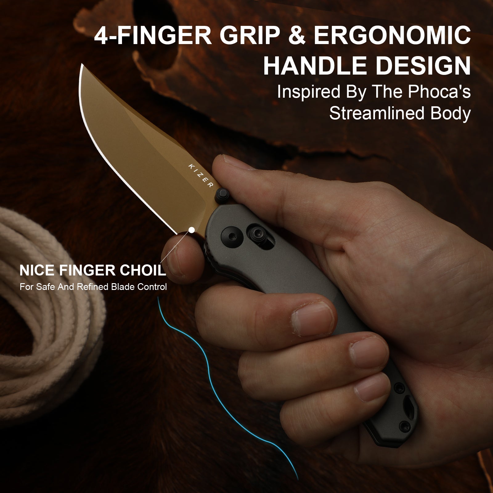 Phoca CC | AEB-L | Aluminum | Sunset Metal PVD | V3780A2