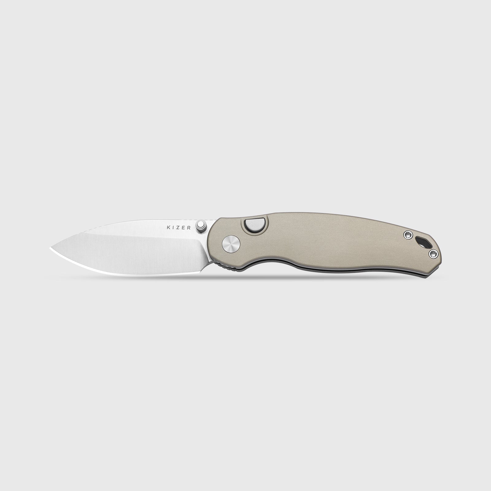 Phoca BD | Kizer Button Liner Lock™ | 14C28N | Aluminum | KizerV™ 3781BDA2